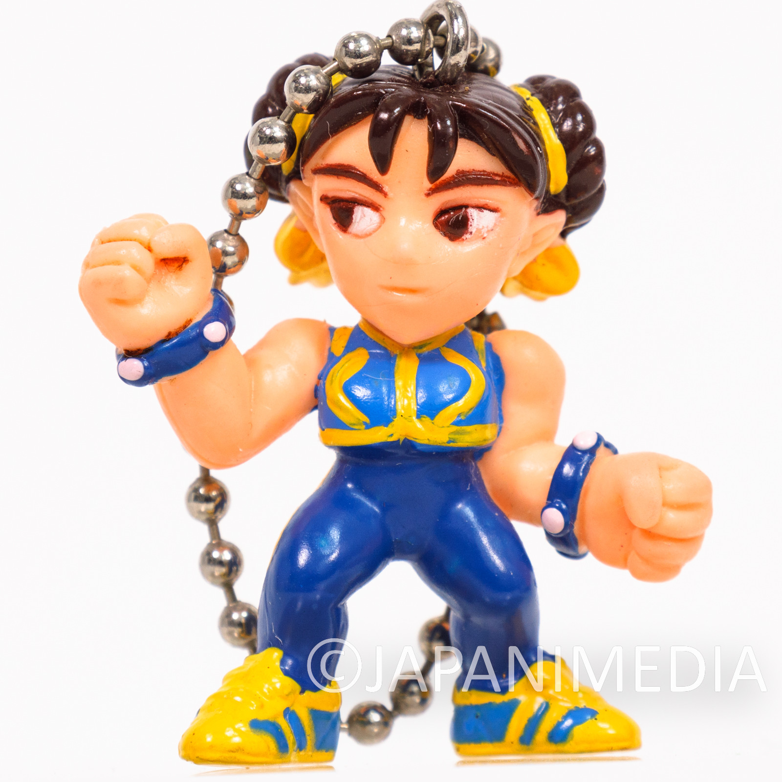 Street Fighter 2 Mini Figure Chun-Li Figure Ballchain Capcom JAPAN GAME