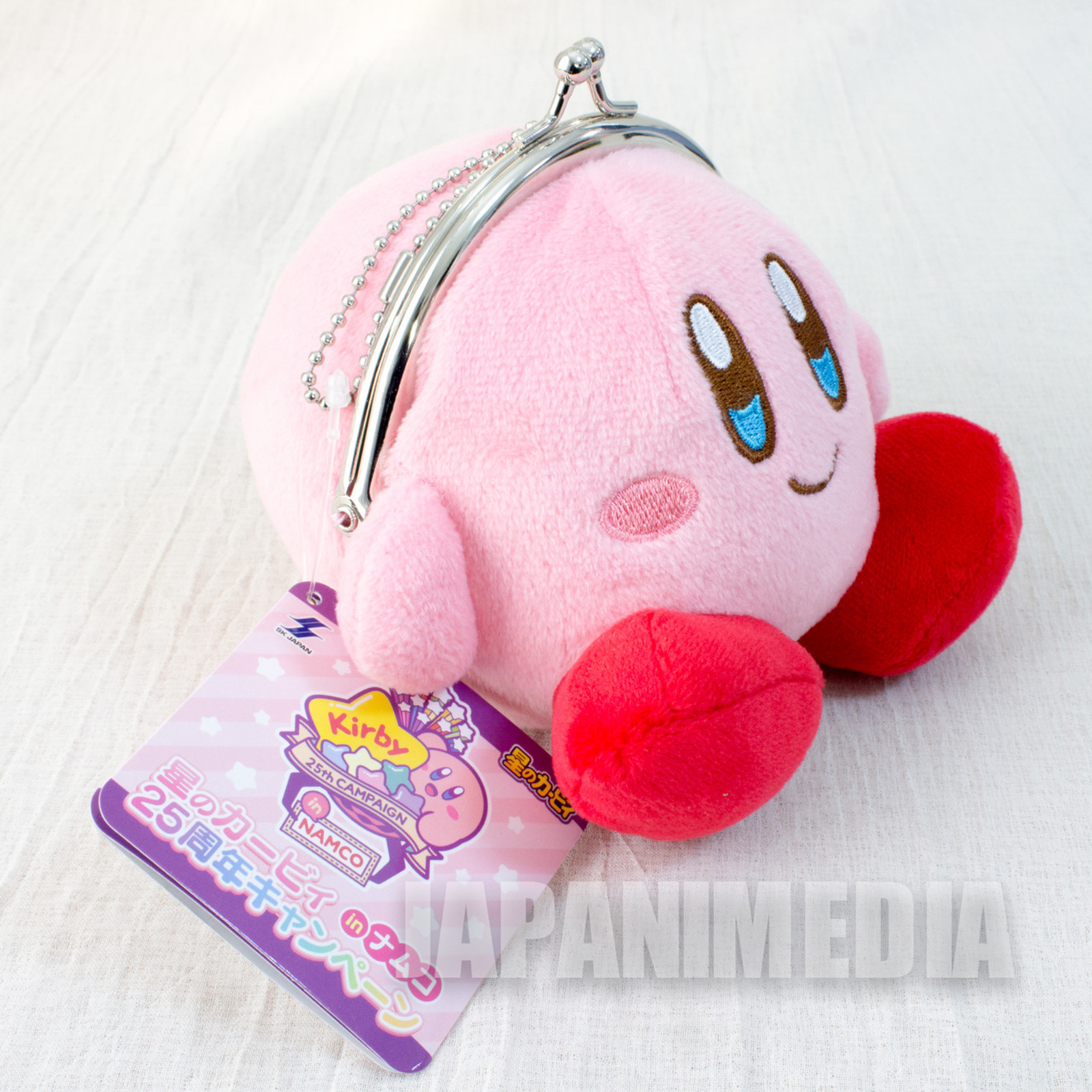 Kirby Super Star Plush Doll Coin Purse Gamabuchi JAPAN NINTENDO