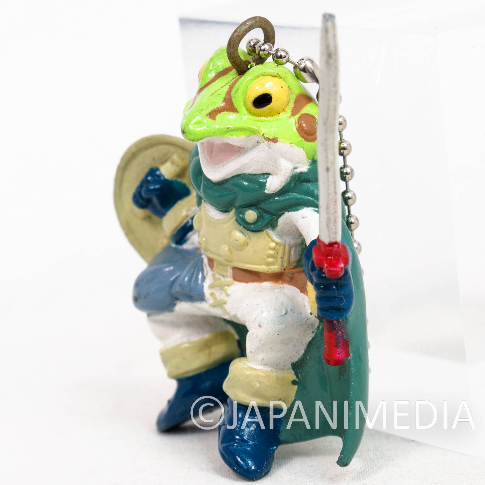 RARE! Chrono Trigger Frog Figure Ballchain / JAPAN GAME