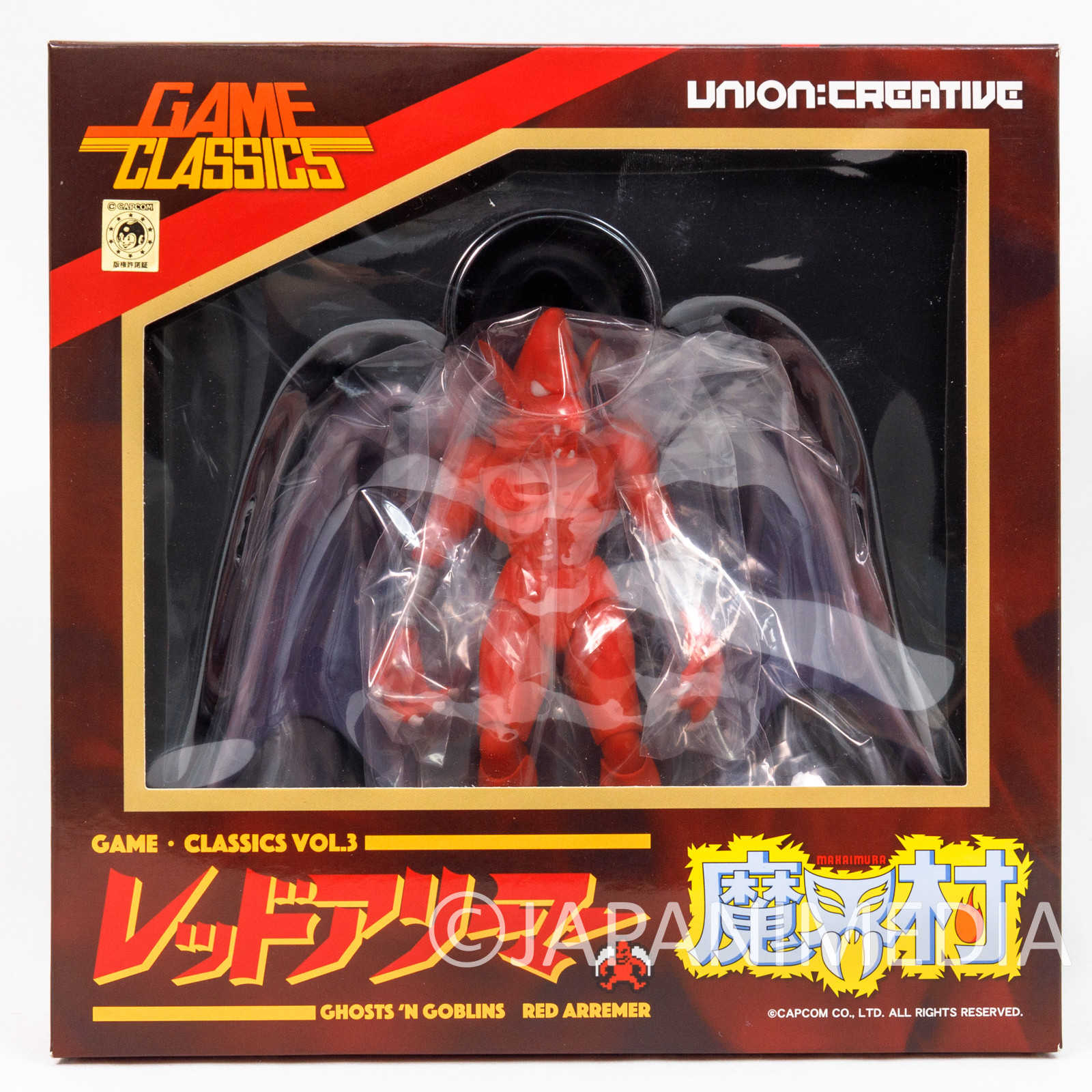 Ghosts'n Goblins Red Arremer Action Figure Capcom Makaimura JAPAN GAME FAMICOM
