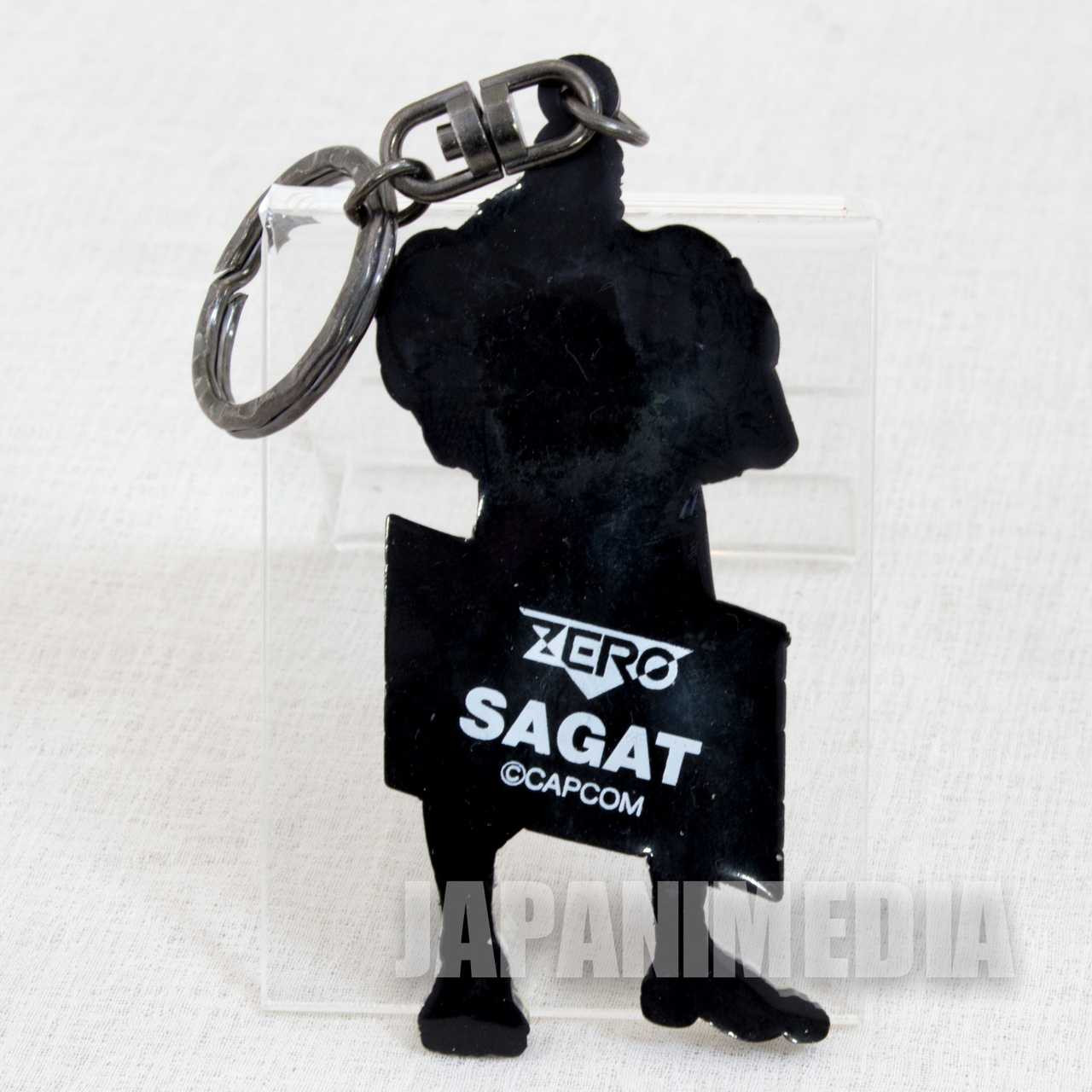 RARE! Street Fighter ZERO Sagat Rubber Mascot Key Chain JAPAN GAME CAPCOM Japanimedia Store 2