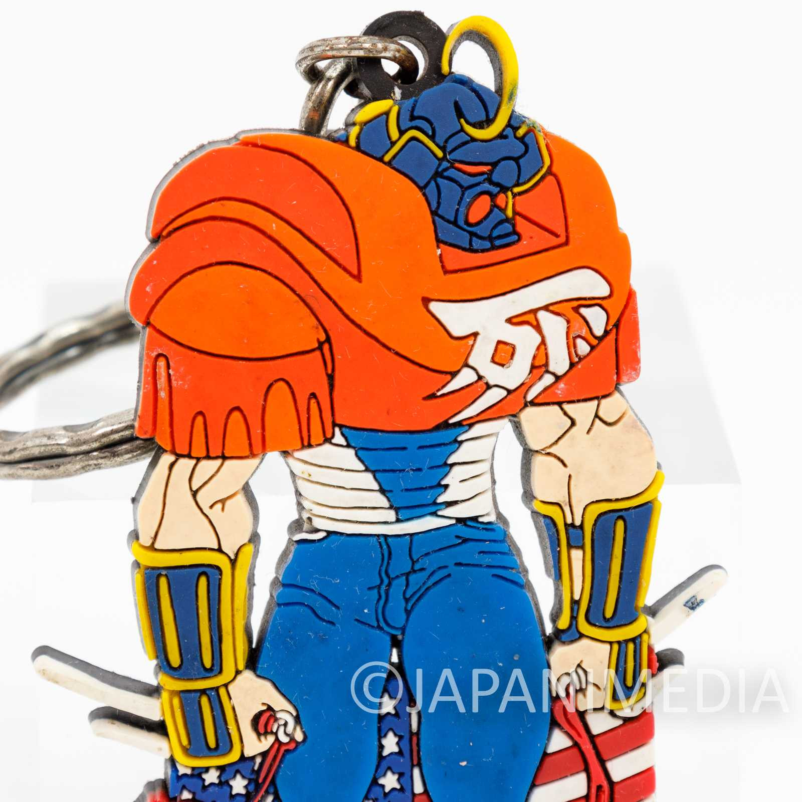 RARE! Street Fighter ZERO Sodom Rubber Mascot Key Chain JAPAN GAME CAPCOM Japanimedia Store