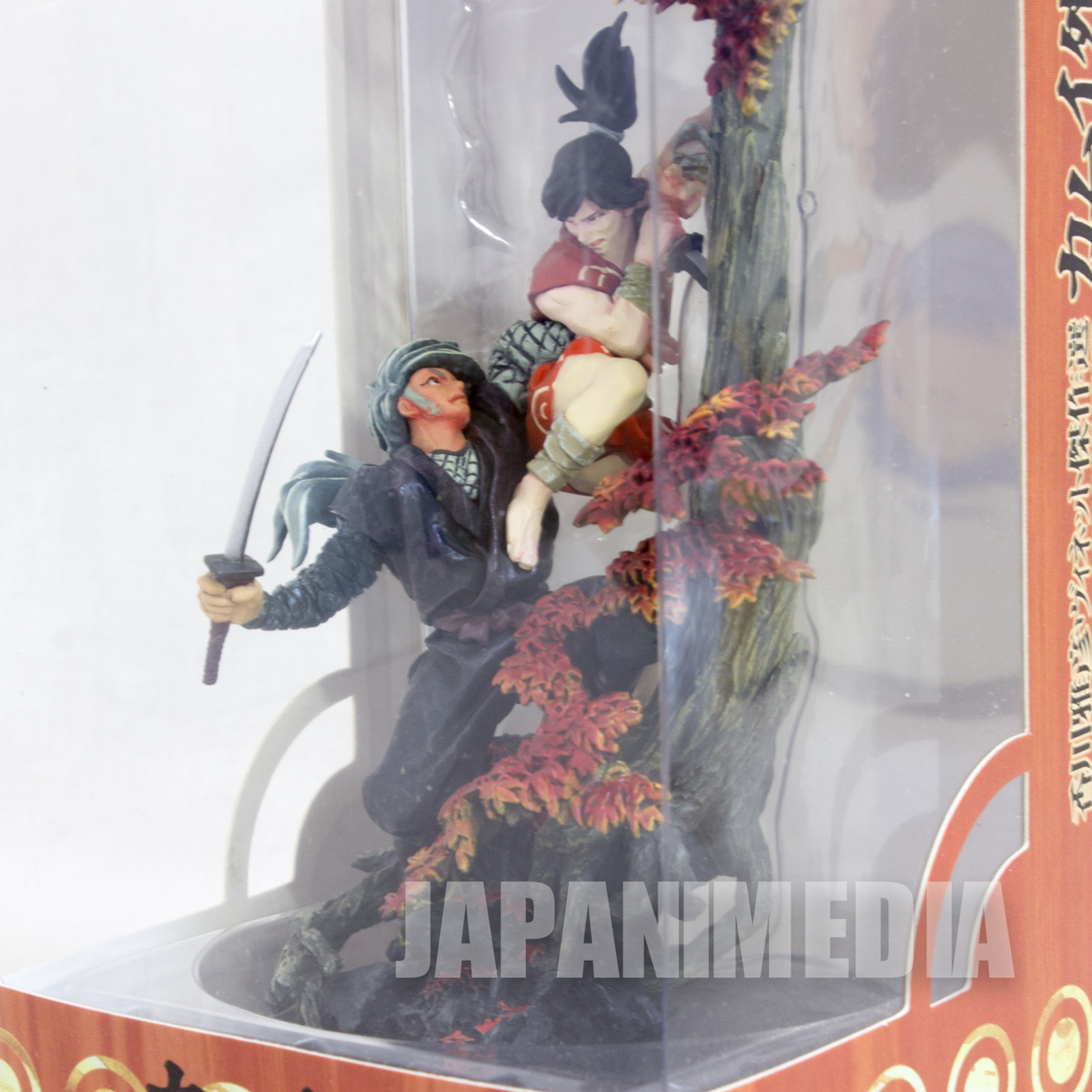 Kamui The Ninja Gaiden Diorama Full Color Vignette Figure Battle with Akame  - Japanimedia Store