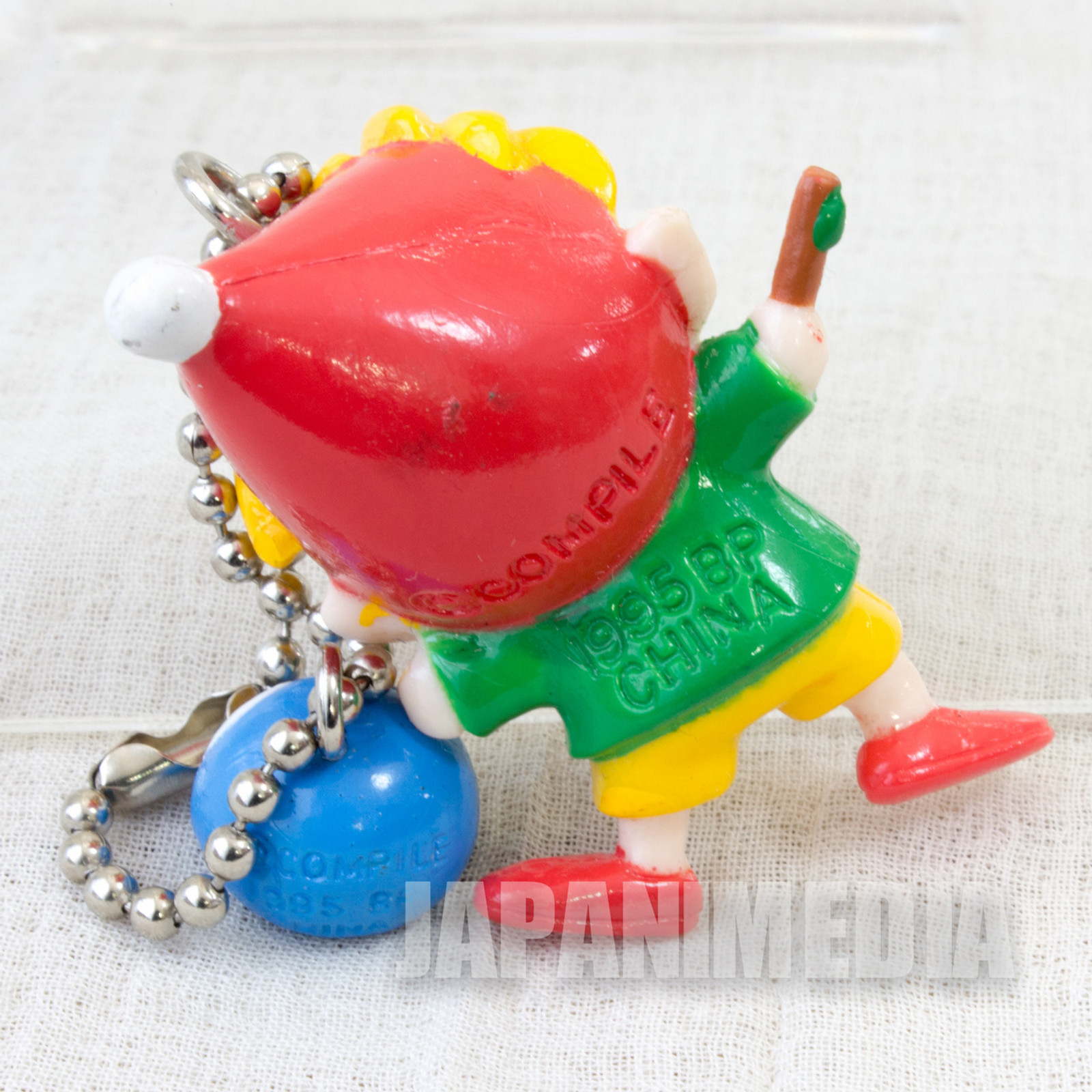 Retro RARE Puyo Puyo Figure Ballchain JAPAN FAME SEGA 2