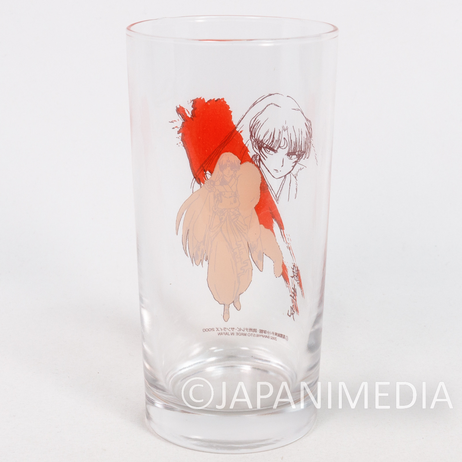 RARE! Inuyasha Sesshomaru Tambler Glass Banpresto JAPAN