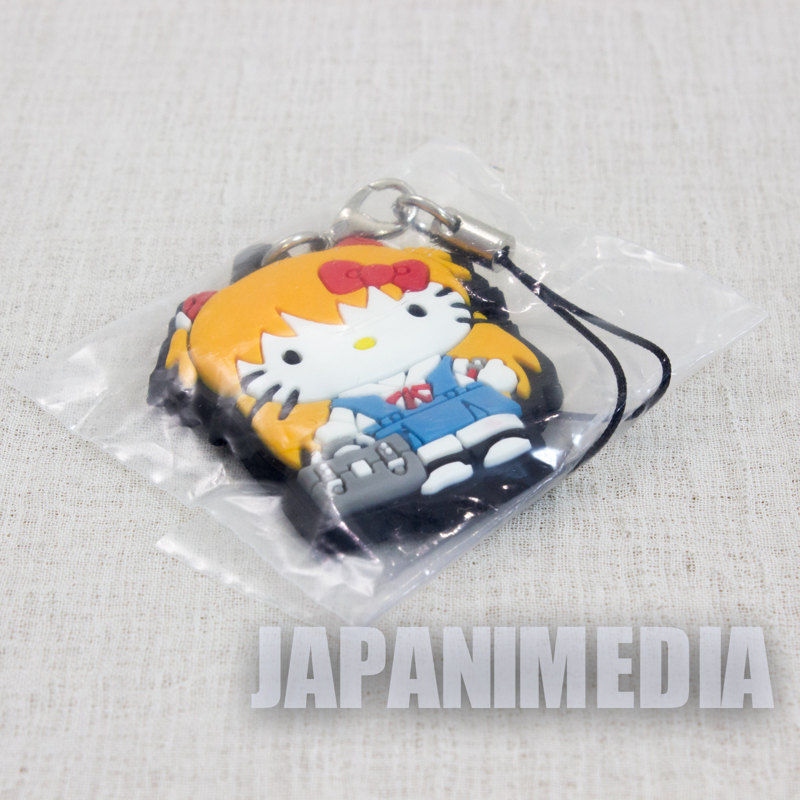 Evangelion x Hello Kitty Asuka Langley [B] Rubber Strap Uniform ver. Sanrio JAPAN