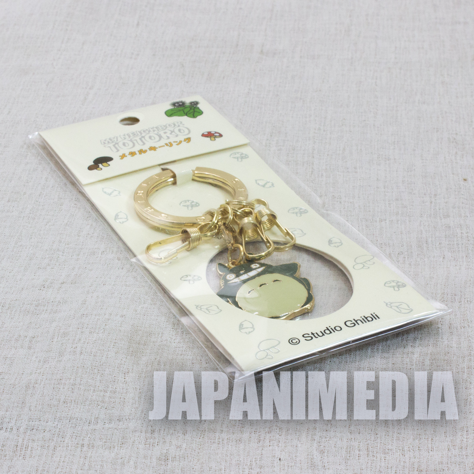 My Neighbor Totoro Mascot Charm Key Ring #2 Ghibli Hayao Miyazaki JAPAN