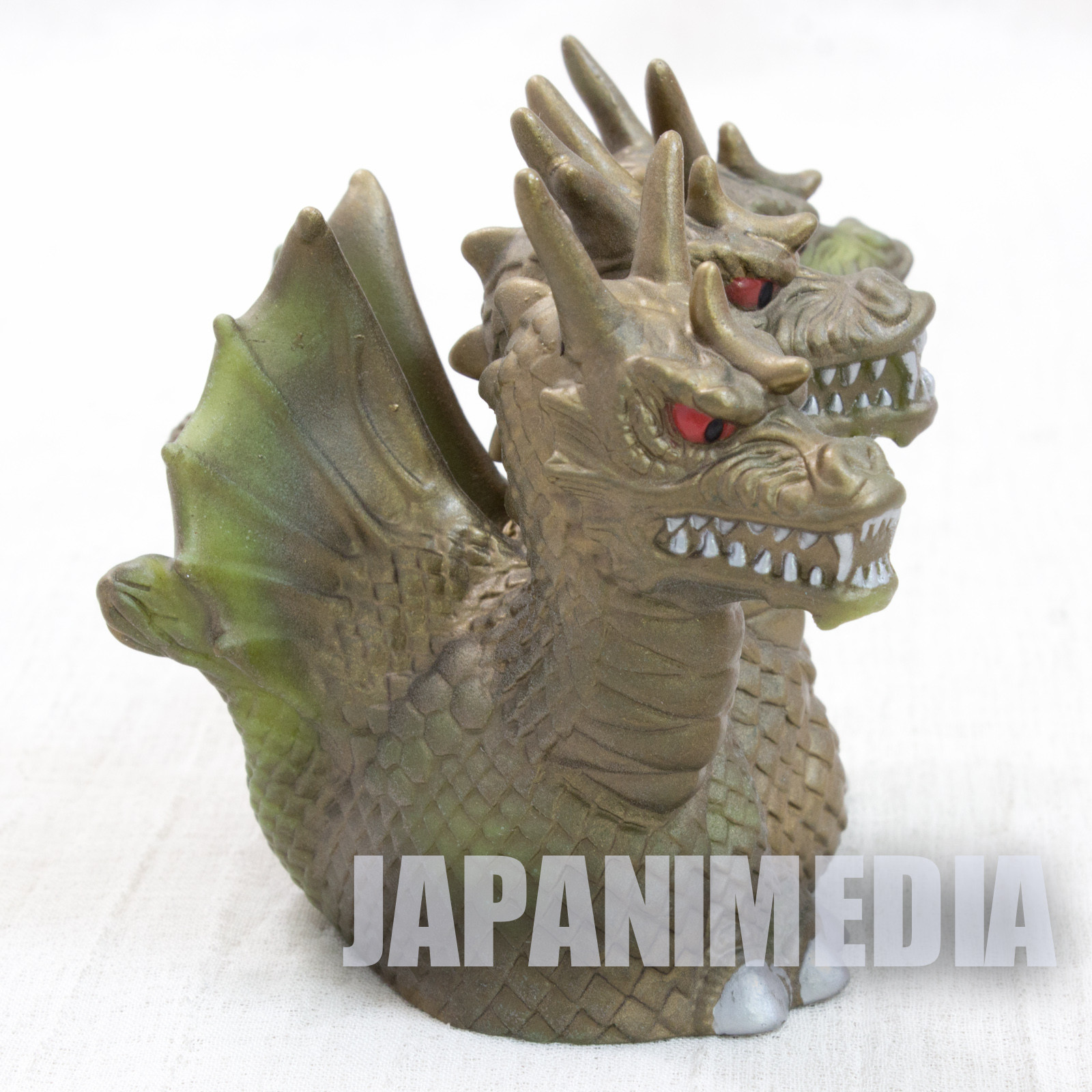 Godzilla King Ghidorah Soft Vinyl Figure SEGA 1998 JAPAN TOKUSATSU