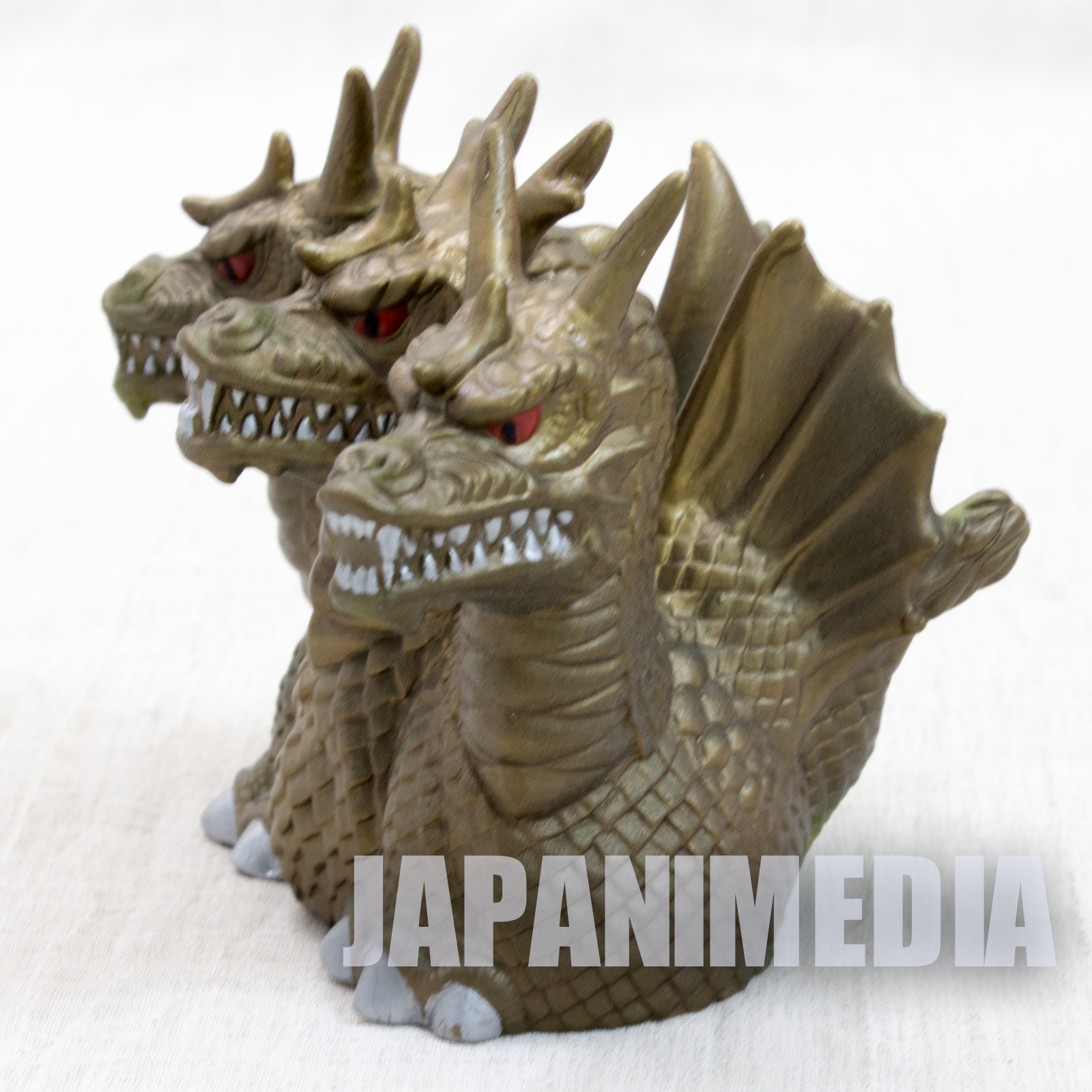 Godzilla King Ghidorah Soft Vinyl Figure SEGA 1998 JAPAN TOKUSATSU