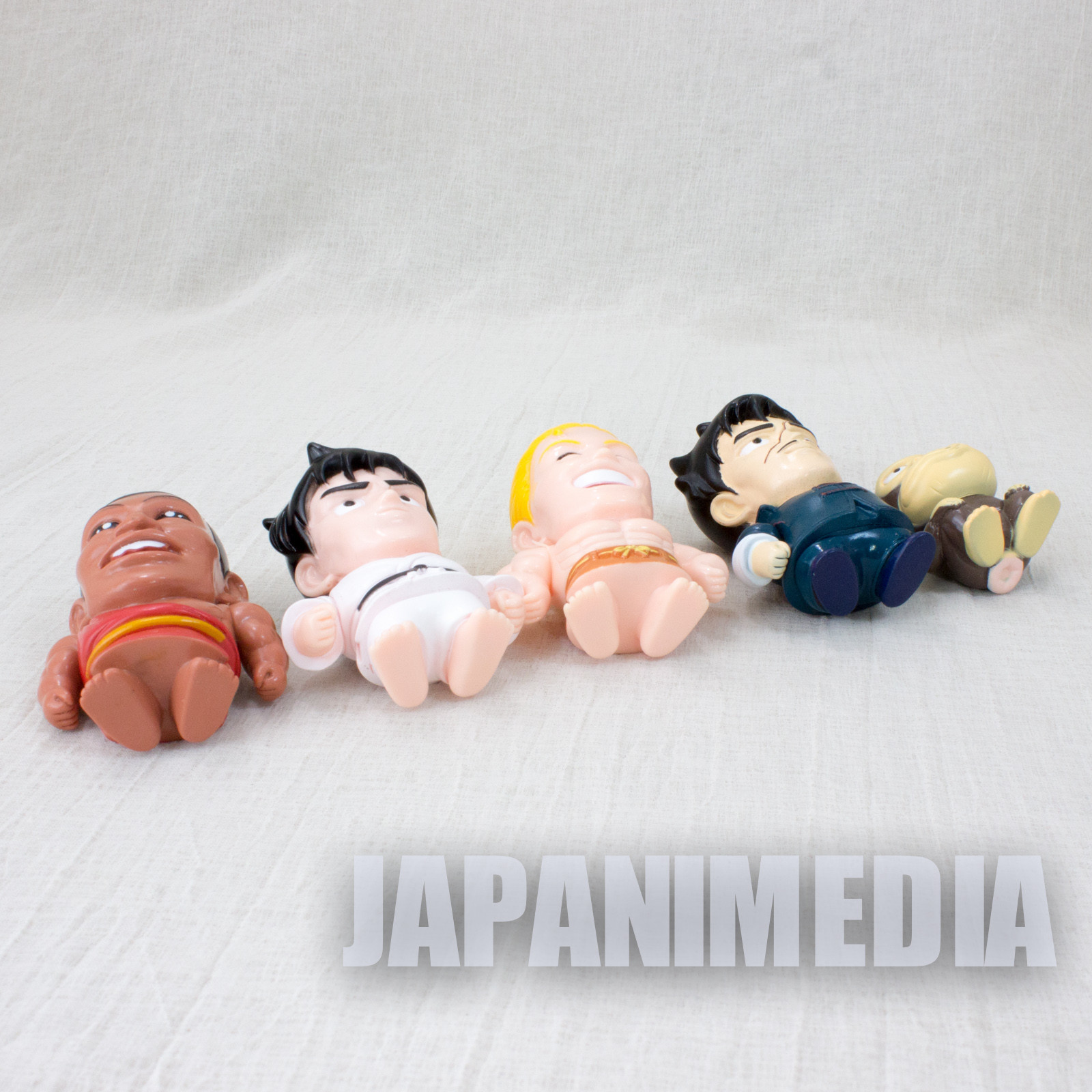 Jungle King Tar-chan Soft Vinyl Figure 5pc Set BANDAI JAPAN ANIME