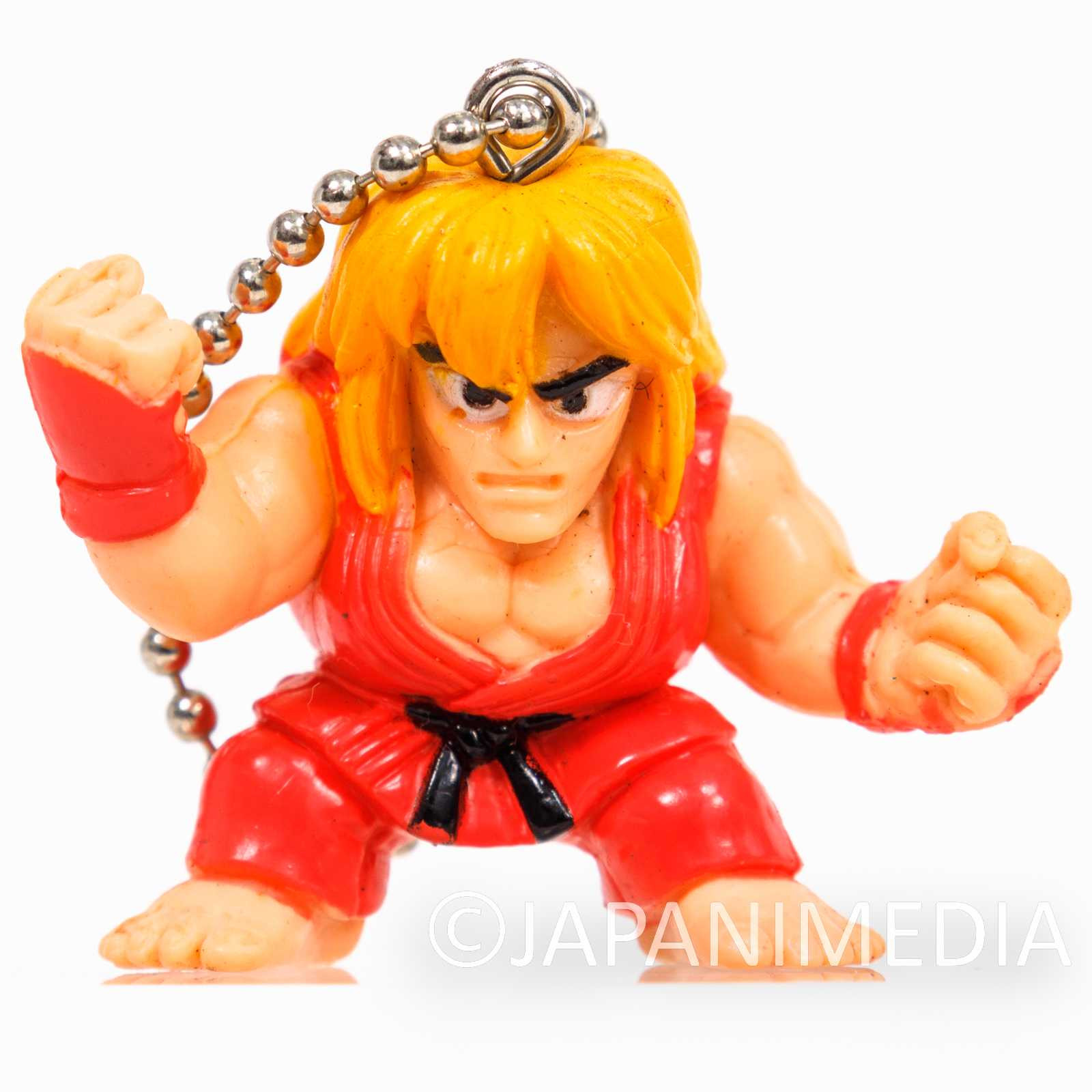 Street Fighter 2 Mini Figure KEN Figure Ballchain Capcom JAPAN GAME 3 Japanimedia Store FRONT