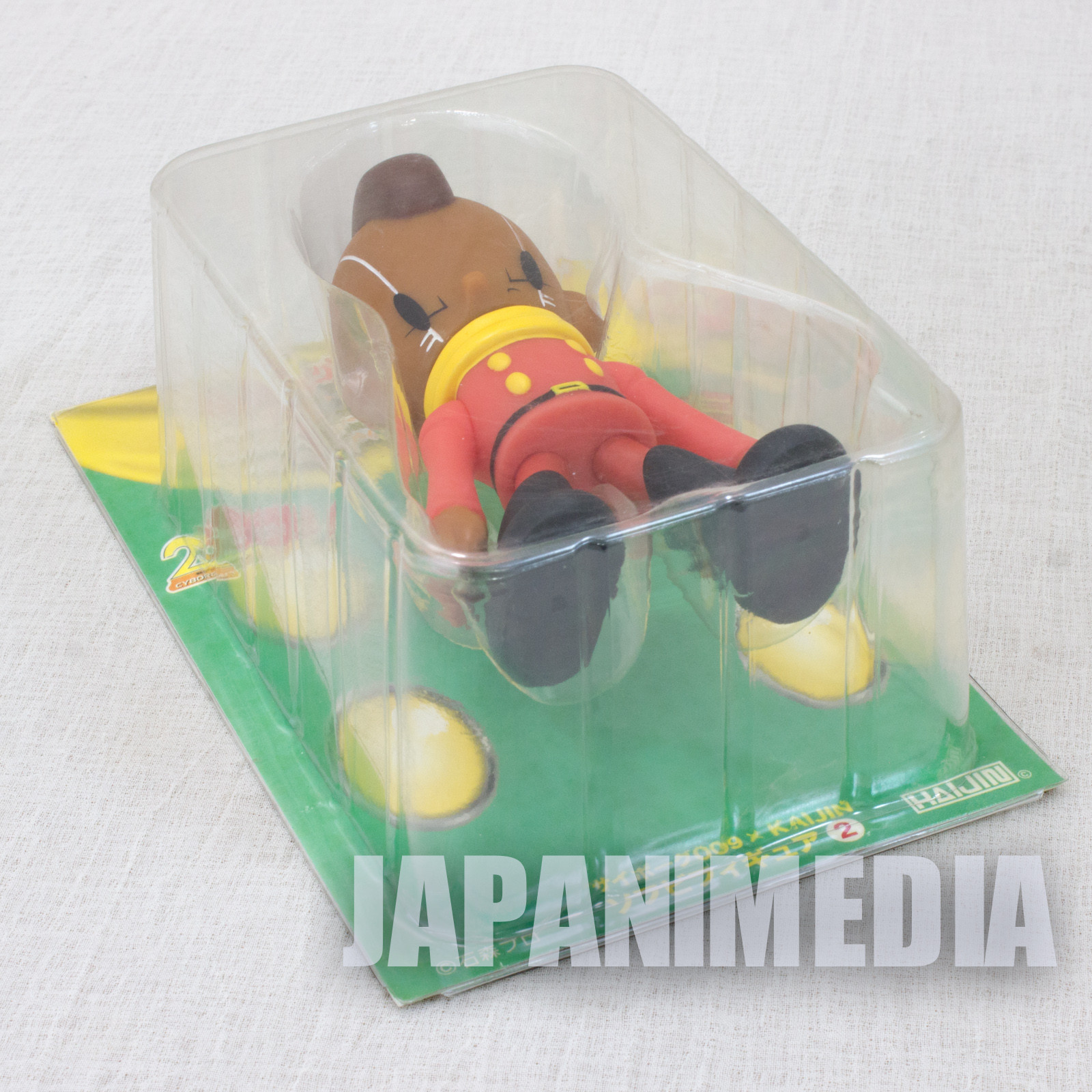 Cyborg 009 x Kaijin Geronimo Jr. 005 Soft Vinyl Figure Furyu JAPAN