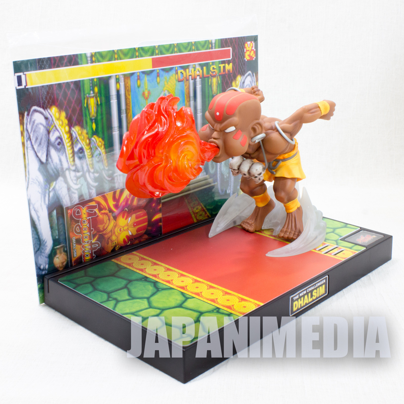 [JUNK ITEM] Street Fighter 2 Dhalsim Diorama Figure T.N.C-06 Capcom Character