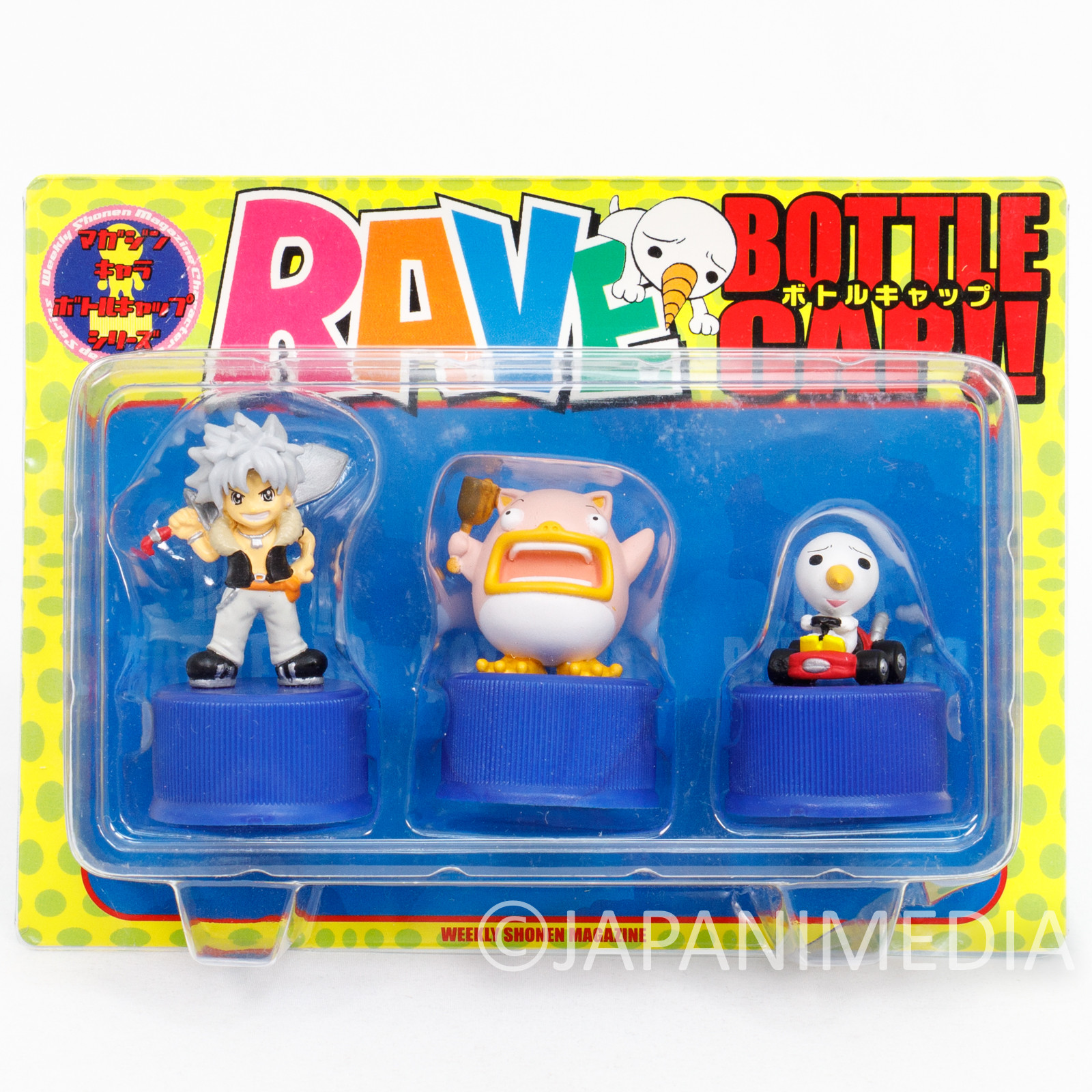 Groove Adventure RAVE Bottle Cap Figure 3pc Set #1 Haru ver. JAPAN ANIME MANGA