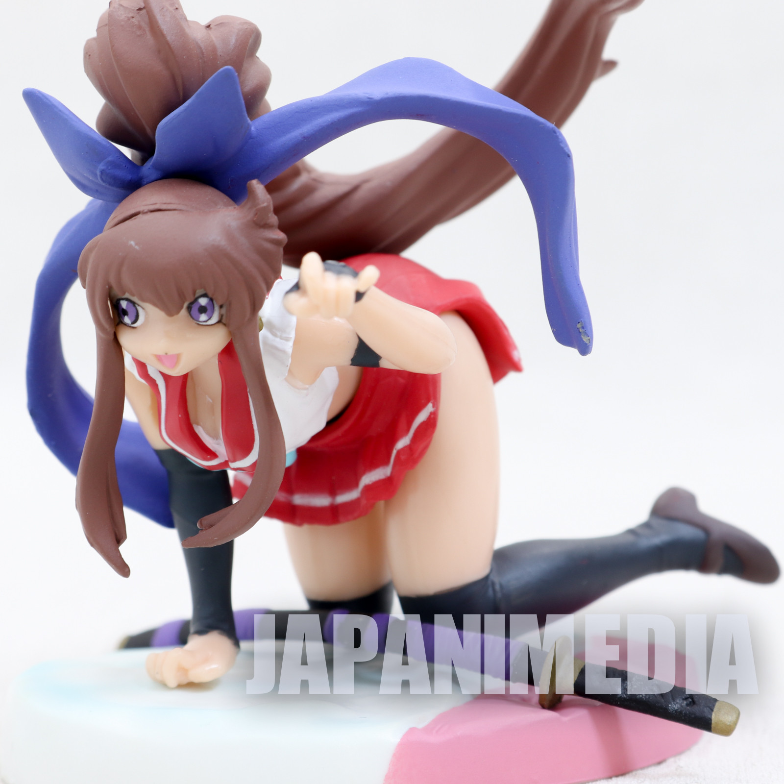 Samurai Girl Real Bout High School Ryoko Figure Repaint ver. Megahouse MANGA