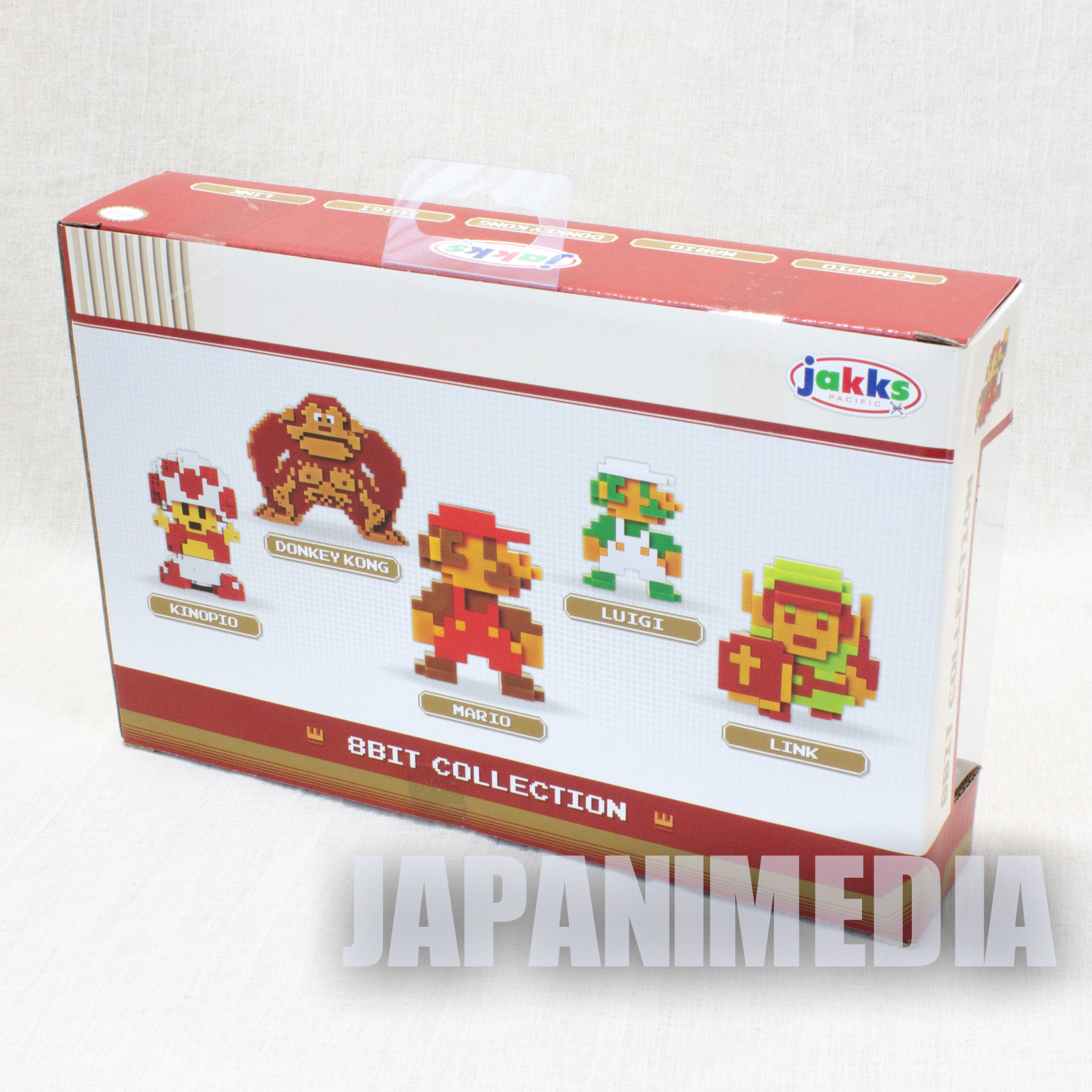 Nintendo 8bit Figure Collection Mario Luigi Kinopio Donkey Kong