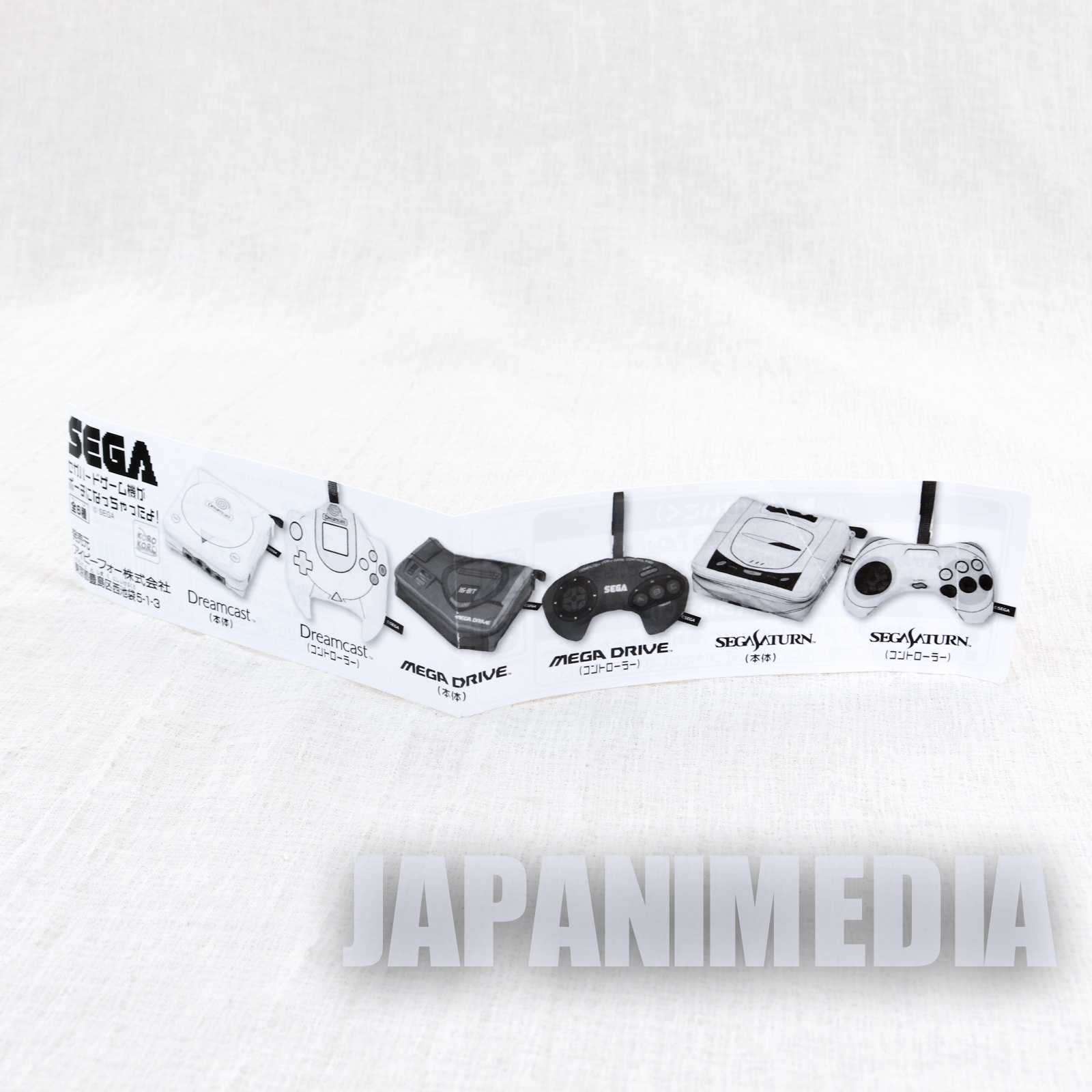 Mega Drive Controller SEGA Game Console Machine Type Pouch Case JAPAN GAME Japanimedia Store