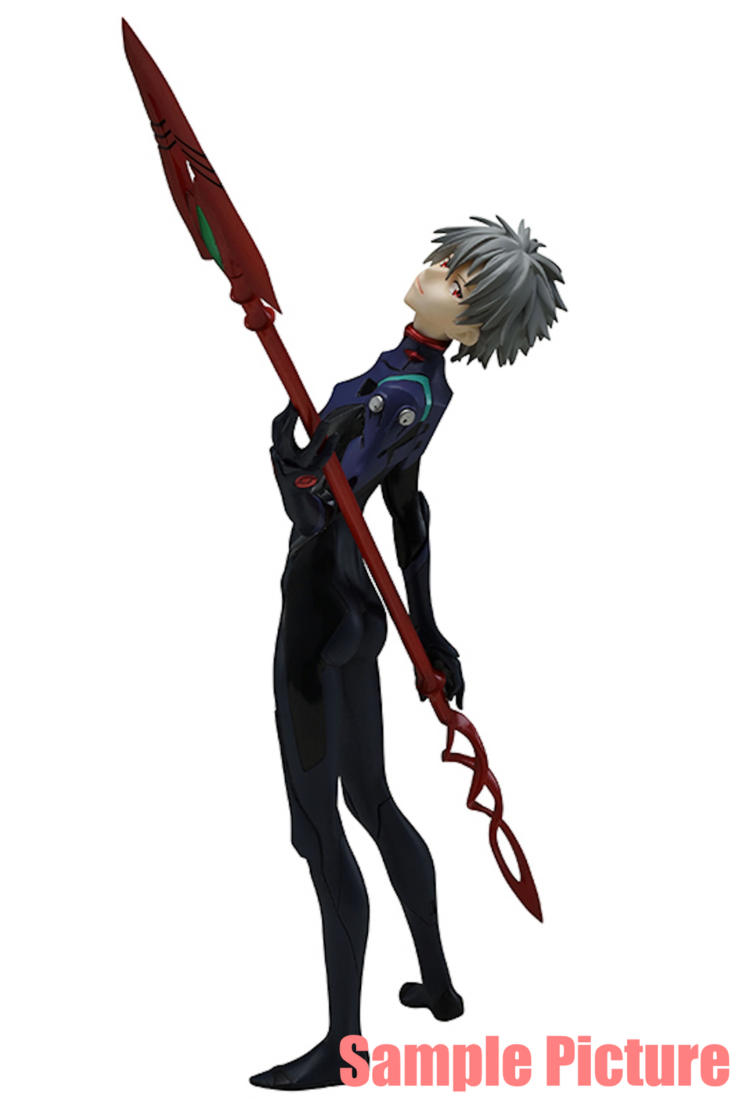 Evangelion Kaworu Nagisa Figure 8" SEGA JAPAN ANIME EVA