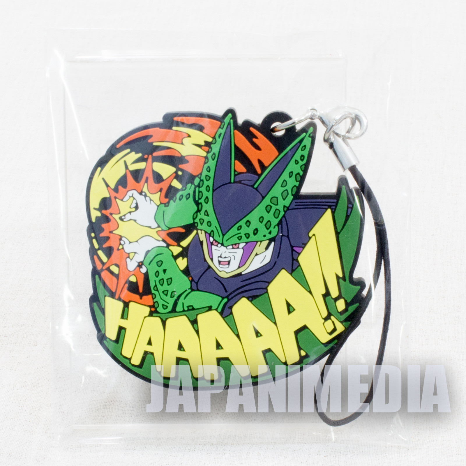 Dragon Ball Z Cell Final Form Rubber Mascot Strap JAPAN ANIME