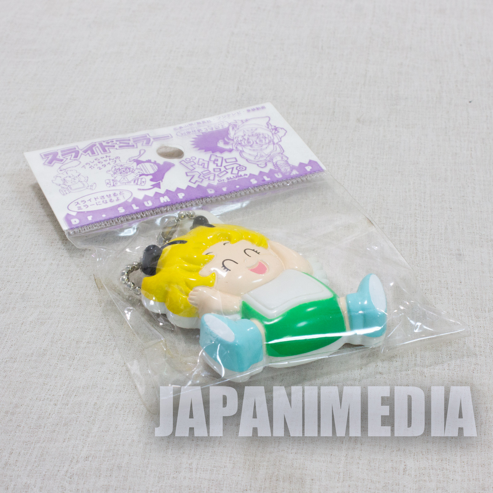 Retro Dr. Slump Arale chan Gatchan Mascot Slide Mirror JAPAN ANIME MANGA