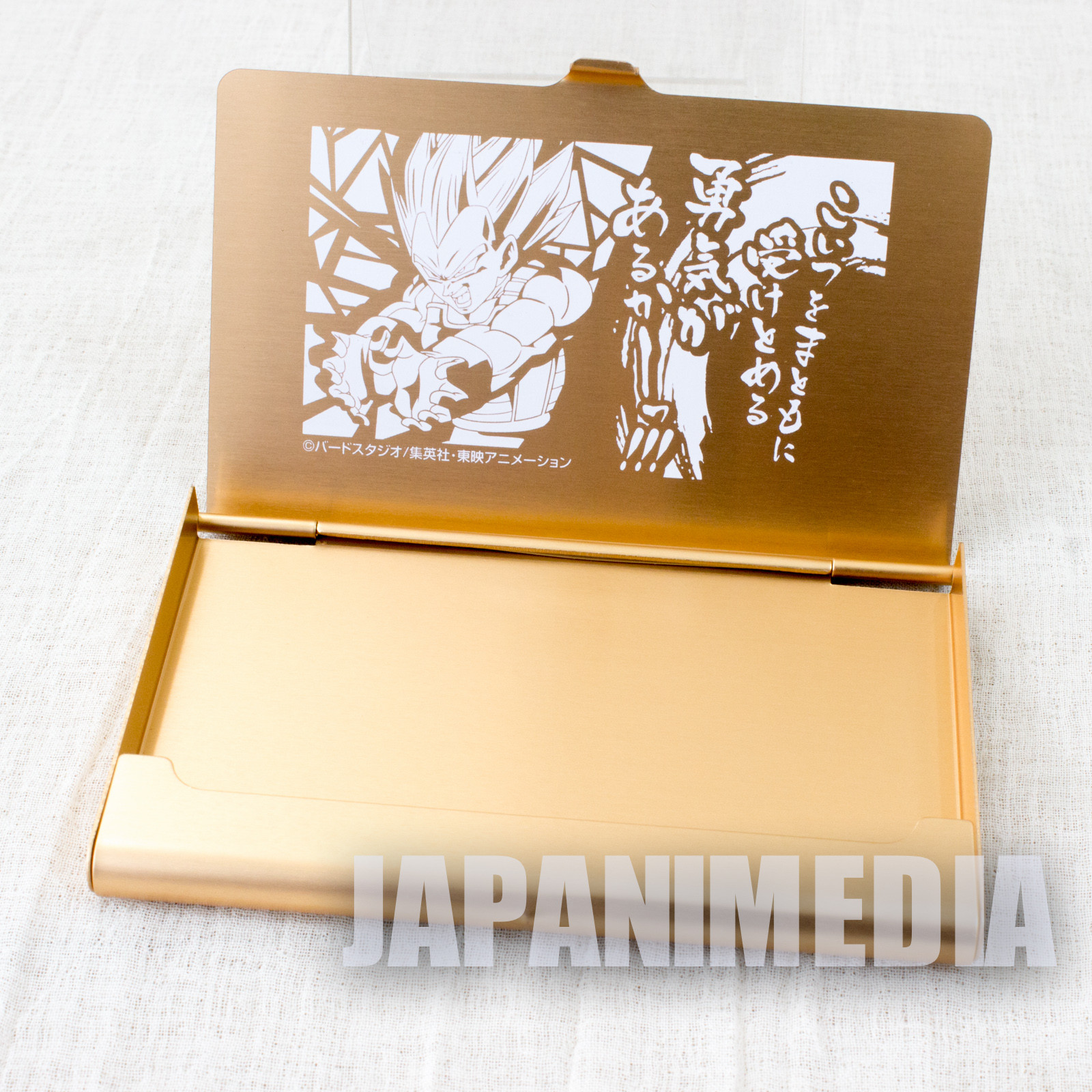 Dragon Ball Z Vegeta Metal Card Case JAPAN ANIME MANGA