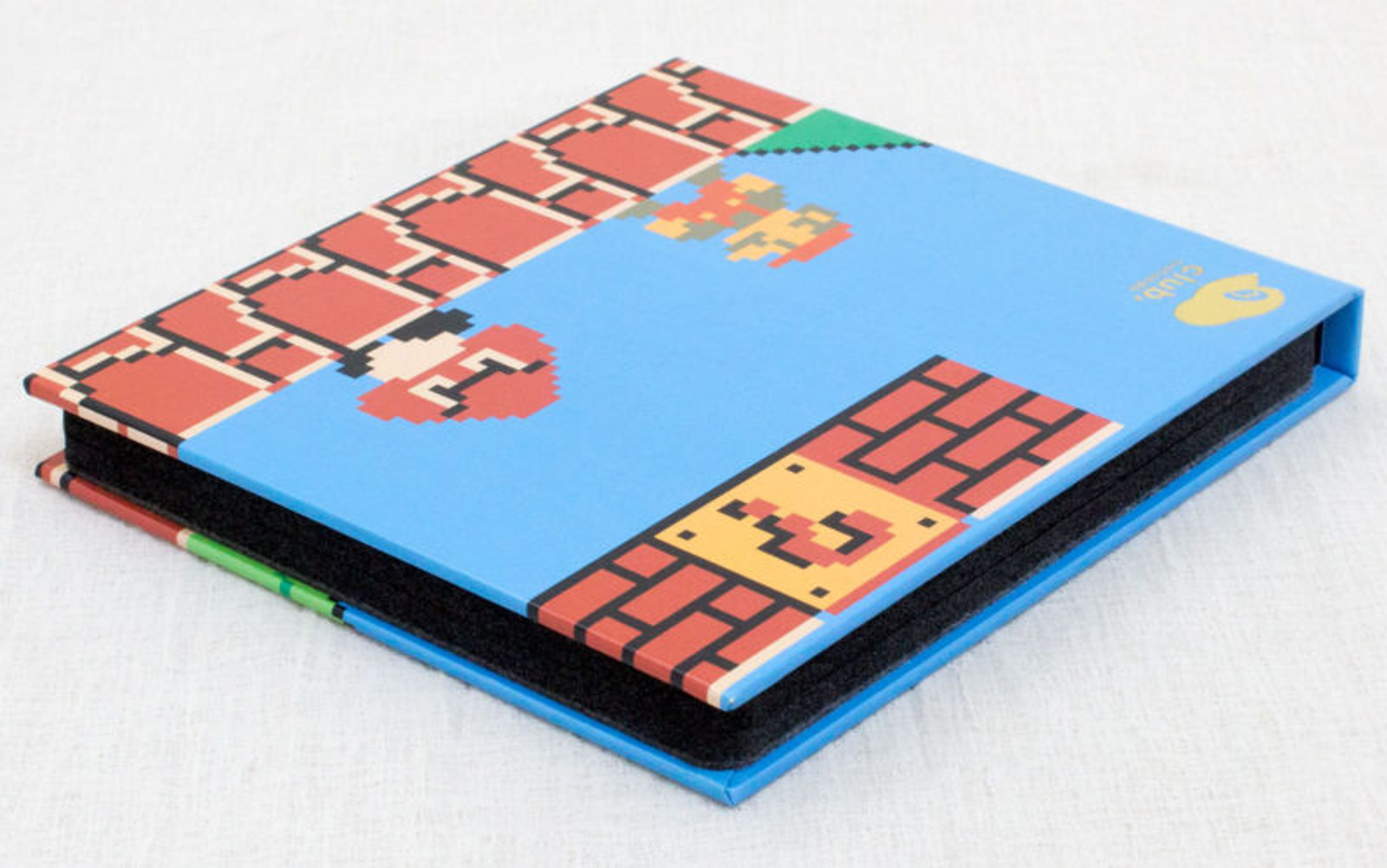 Super Mario Bros. Club Nintendo 7 Color DS Touch Pen & Card Case JAPAN FAMICOM