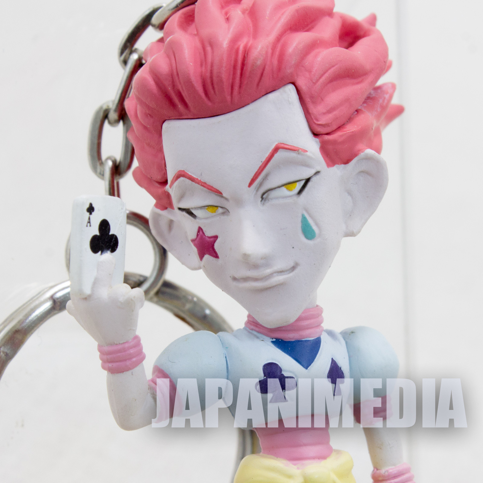 RARE! HUNTER x HUNTER Hisoka Mini Figure Key Holder Chain JAPAN ANIME 2