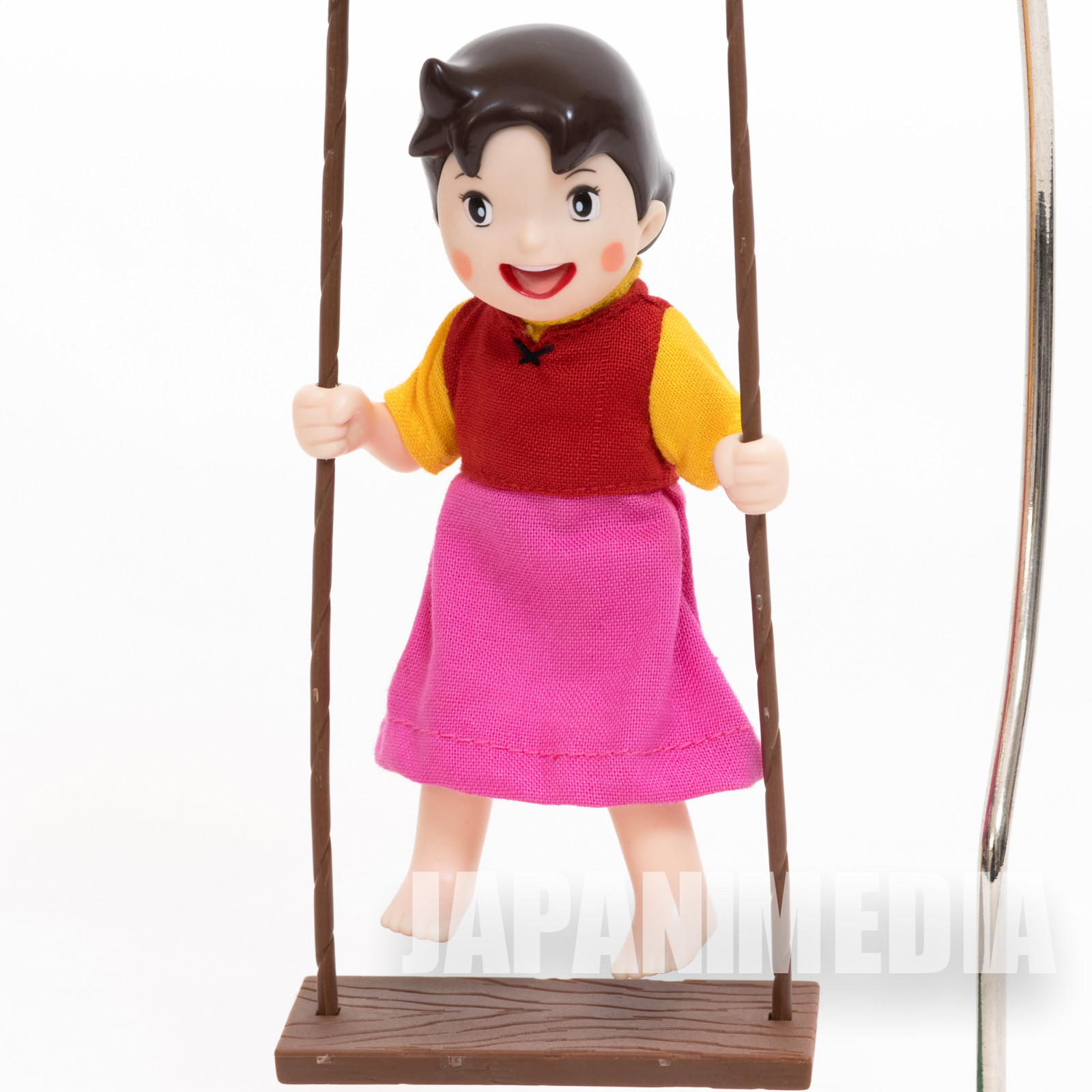 Retro RARE Heidi Girl of the Alps Heidi Swing Figure Romando JAPAN