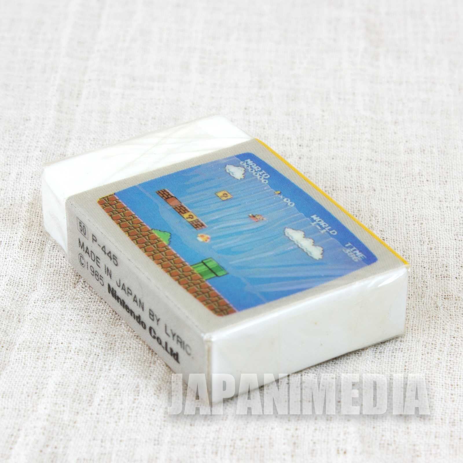 Retro! Super Mario & Sky Destroyer Eraser 2pc Set NINTENDO Japanimedia Store