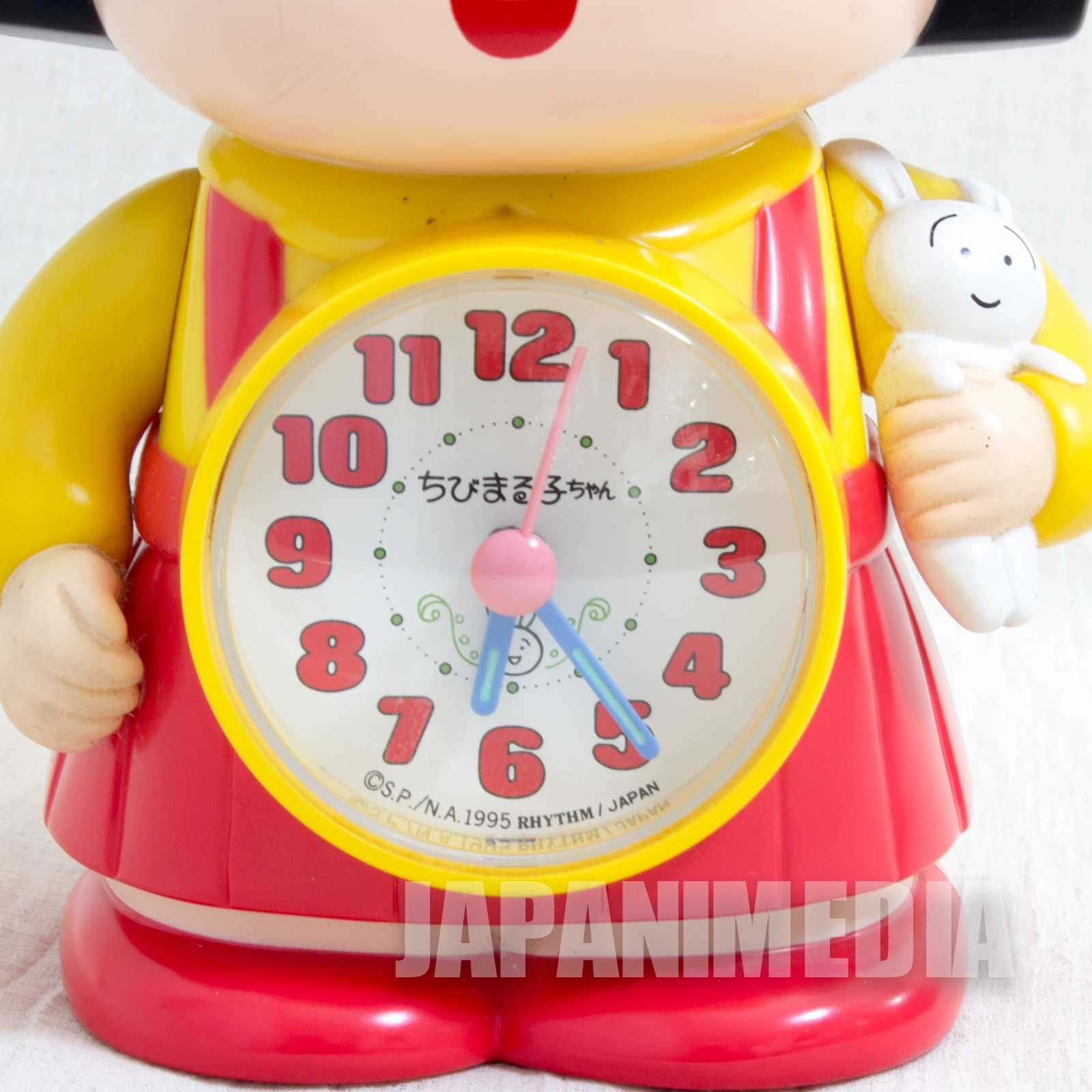 Retro Rare Chibi maruko Chan Figure Voice Sound Alarm Clock JAPAN Japanimedia Store 2