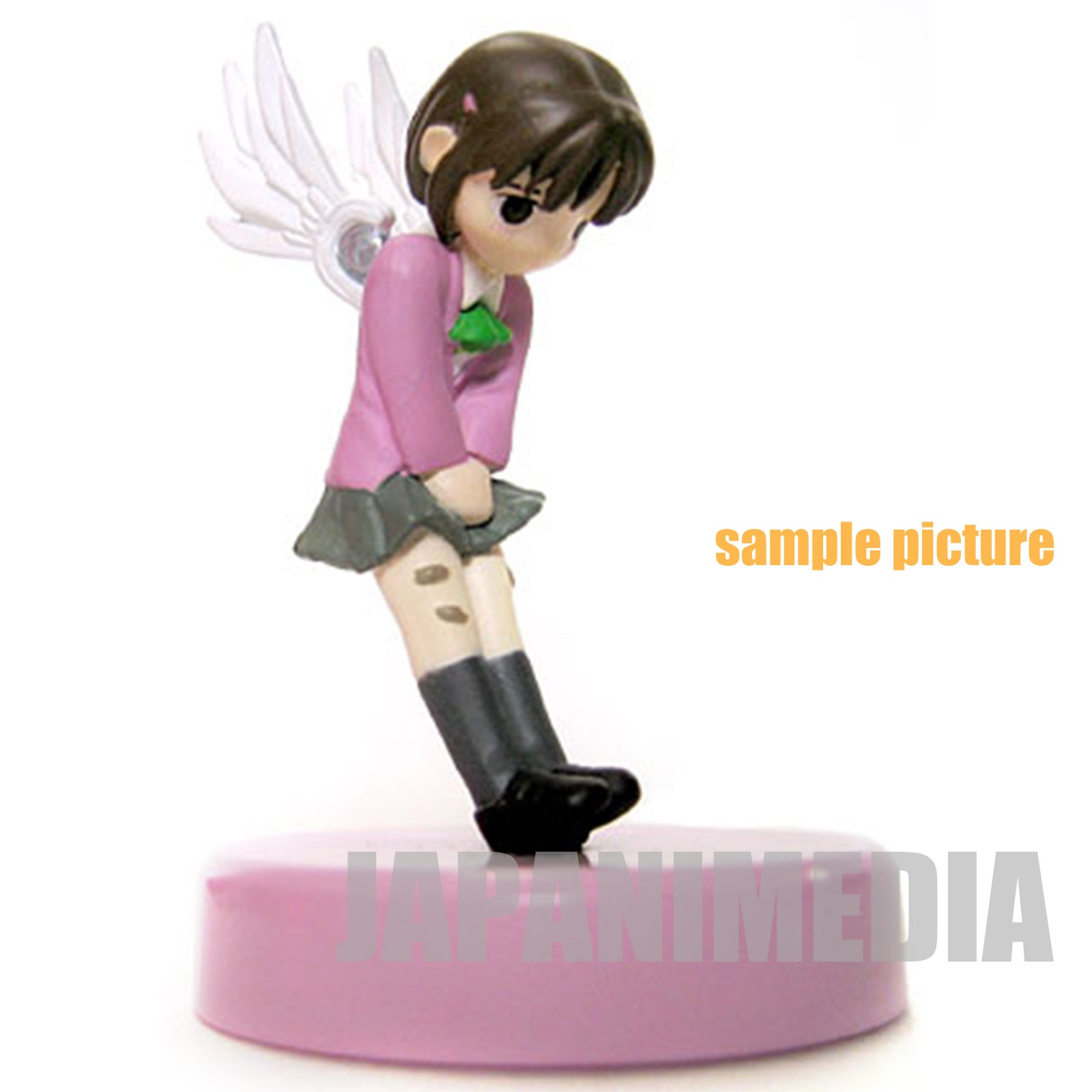 Saikano Saisyu Heiki Kanojo Chise Figure (blazer ver.) & Dog tag Set JAPAN