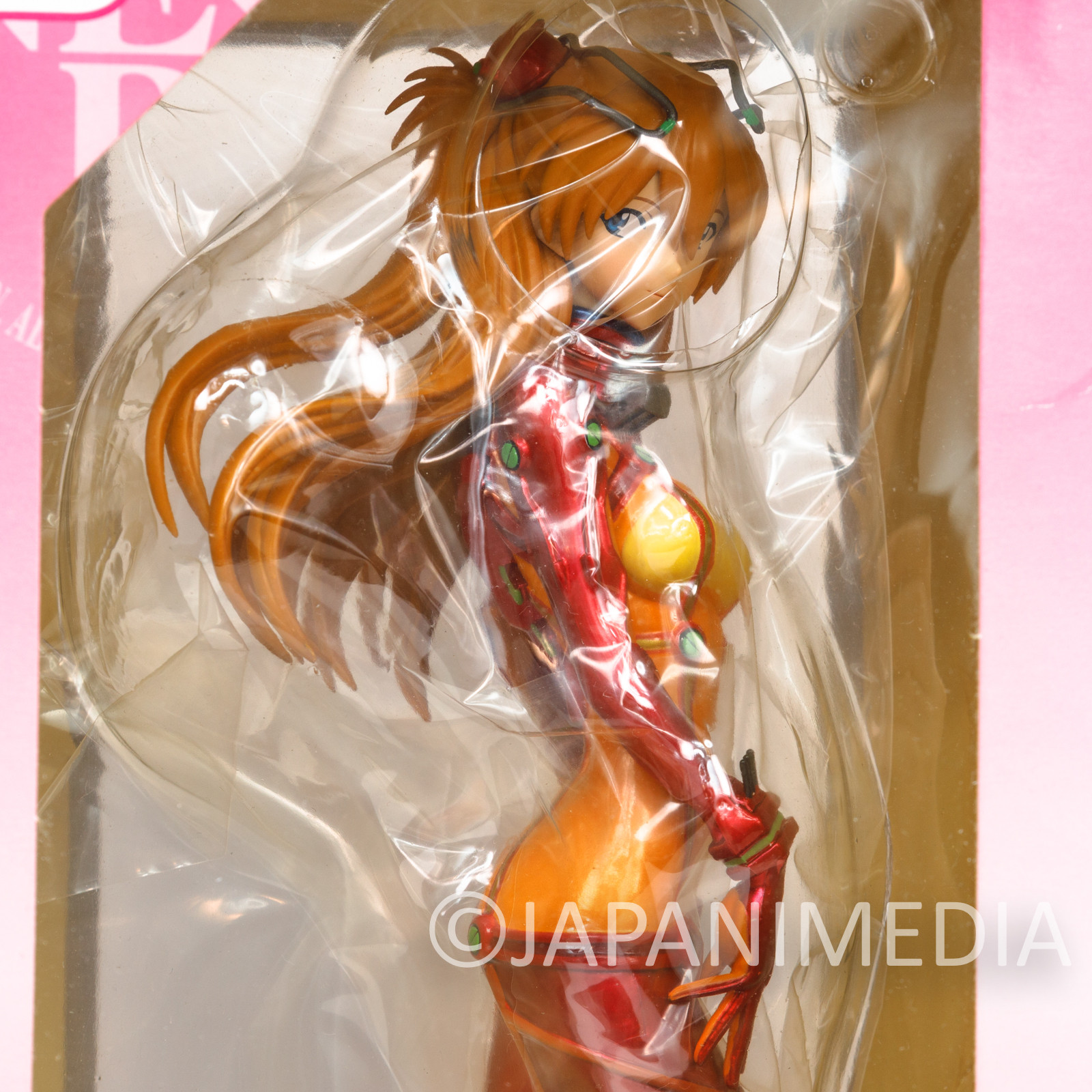 Evangelion Asuka Langley Figure Second Impact Lawson Metallic Ver. JAPAN ANIME