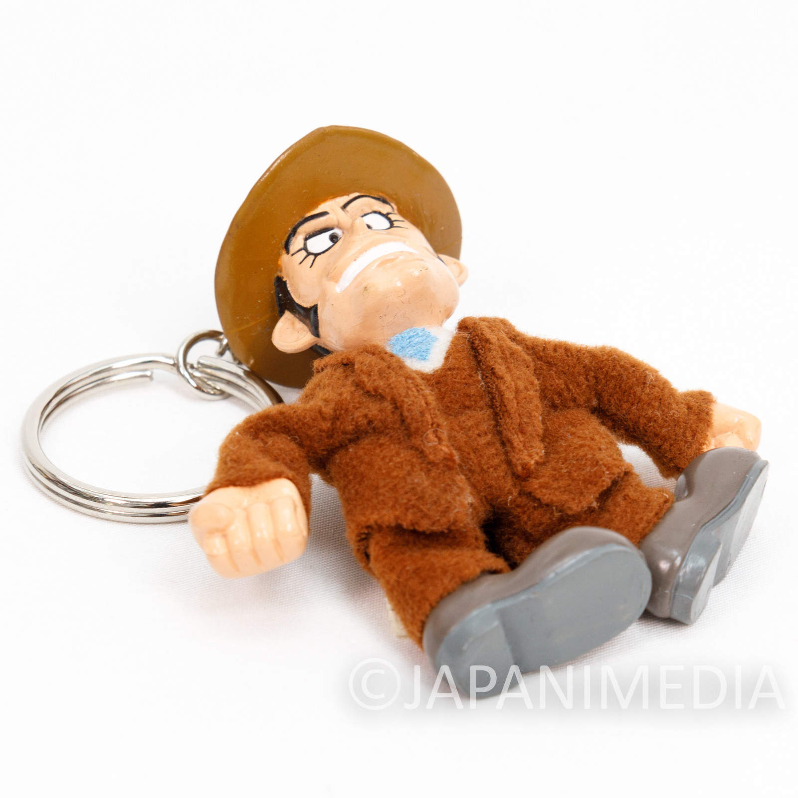 Lupin the Third (3rd) Zenigata Figure Doll Keychain Banpresto JAPAN ANIME MANGA