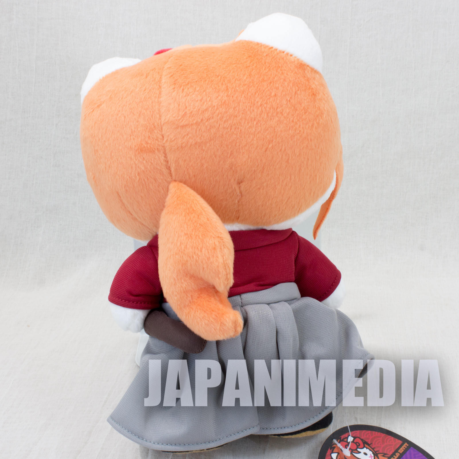 Rurouni Kenshin Himura Kenshin x Hello Kitty Plush Doll 9" JAPAN ANIME MANGA