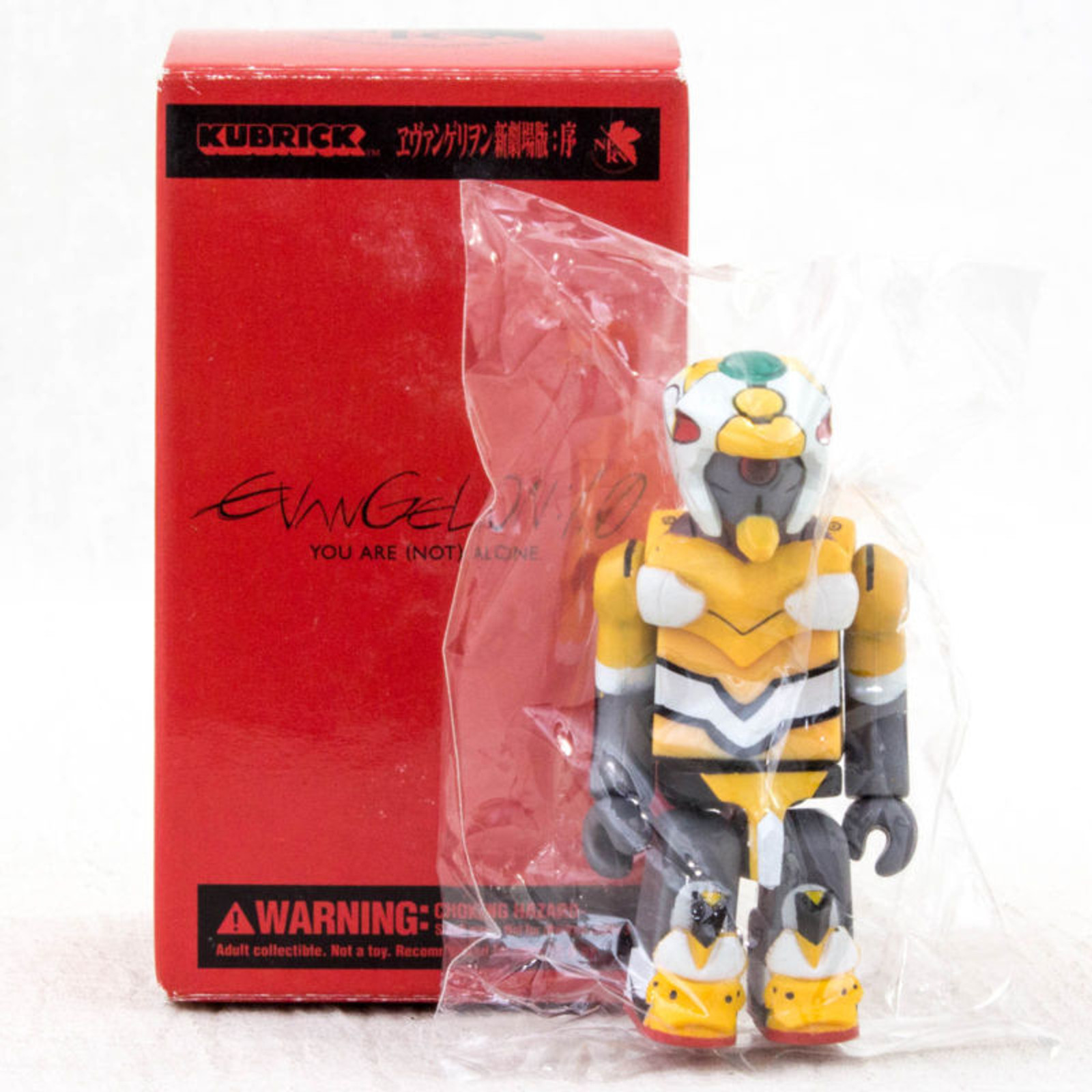 Evangelion 1:0 EVA-00 Kubrick Figure Medicom Toy JAPAN ANIME