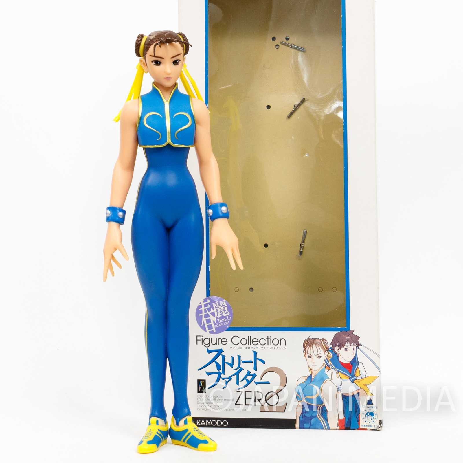 Street Fighter ZERO 2 Chun-Li 1/8 scale Soft Vinyl Figure model collection Kaiyodo Capcom JAPAN GAME Japanimedia Store FRONT