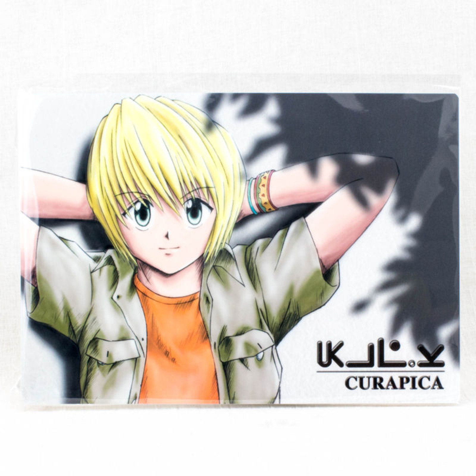 HUNTER x HUNTER Plastic Pencil Board Pad Shitajiki Kurapika Casual 2 JAPAN