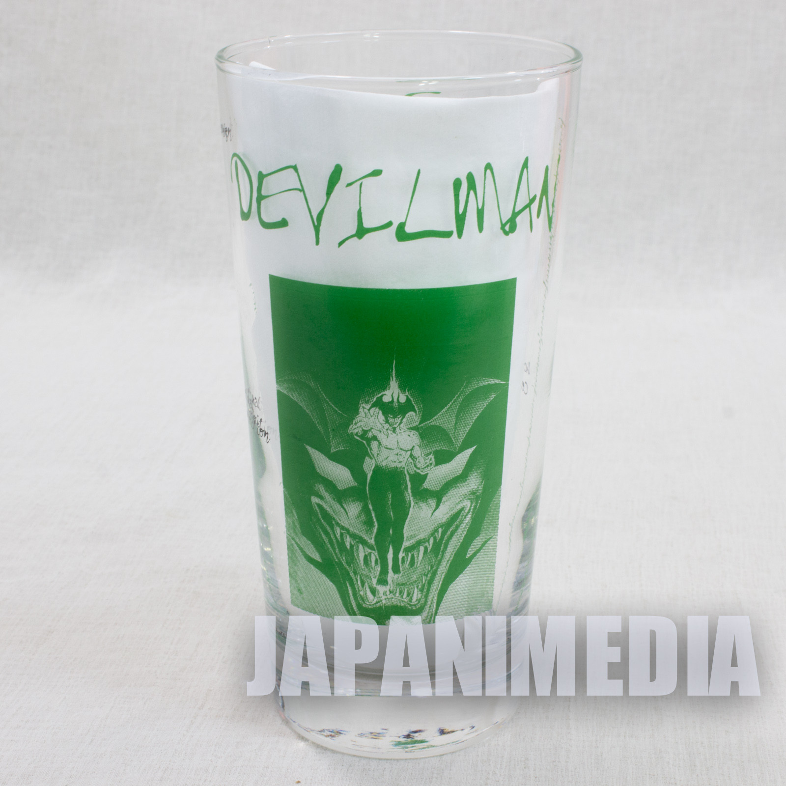 Devilman Green Ver. Glass Go Nagai SK JAPAN ANIME MANGA