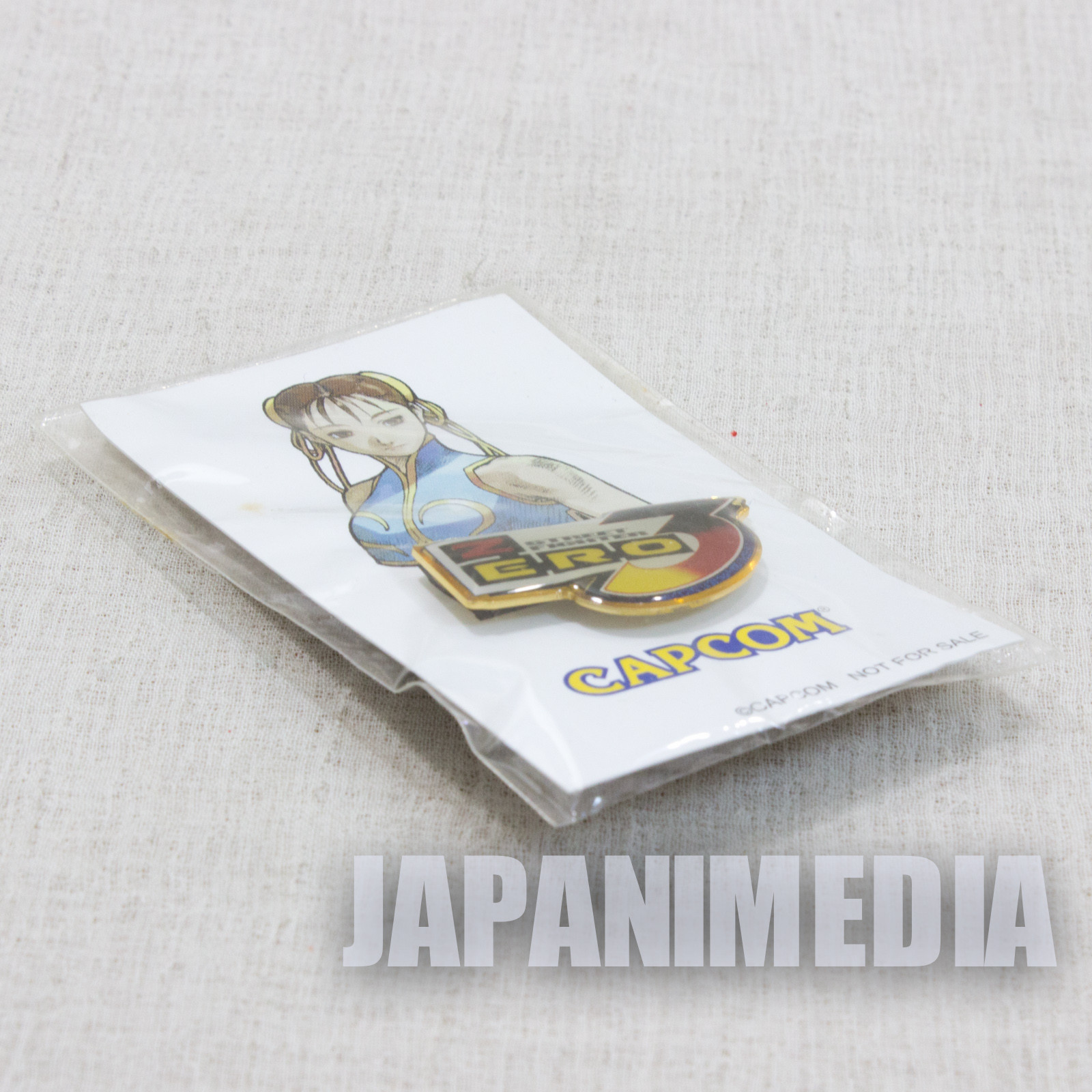 Street Fighter Zero 3 Logo Pins Capcom JAPAN GAME