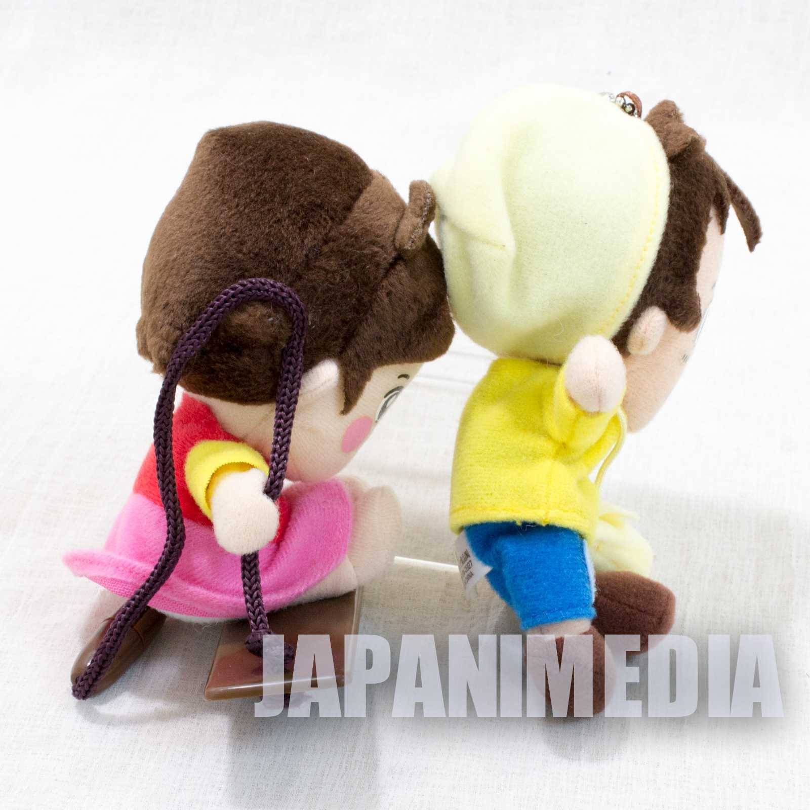 Heidi Girl of the Alps Heidi on Swing + Peter Mini Plush Doll Set JAPAN Japanimedia Store 6