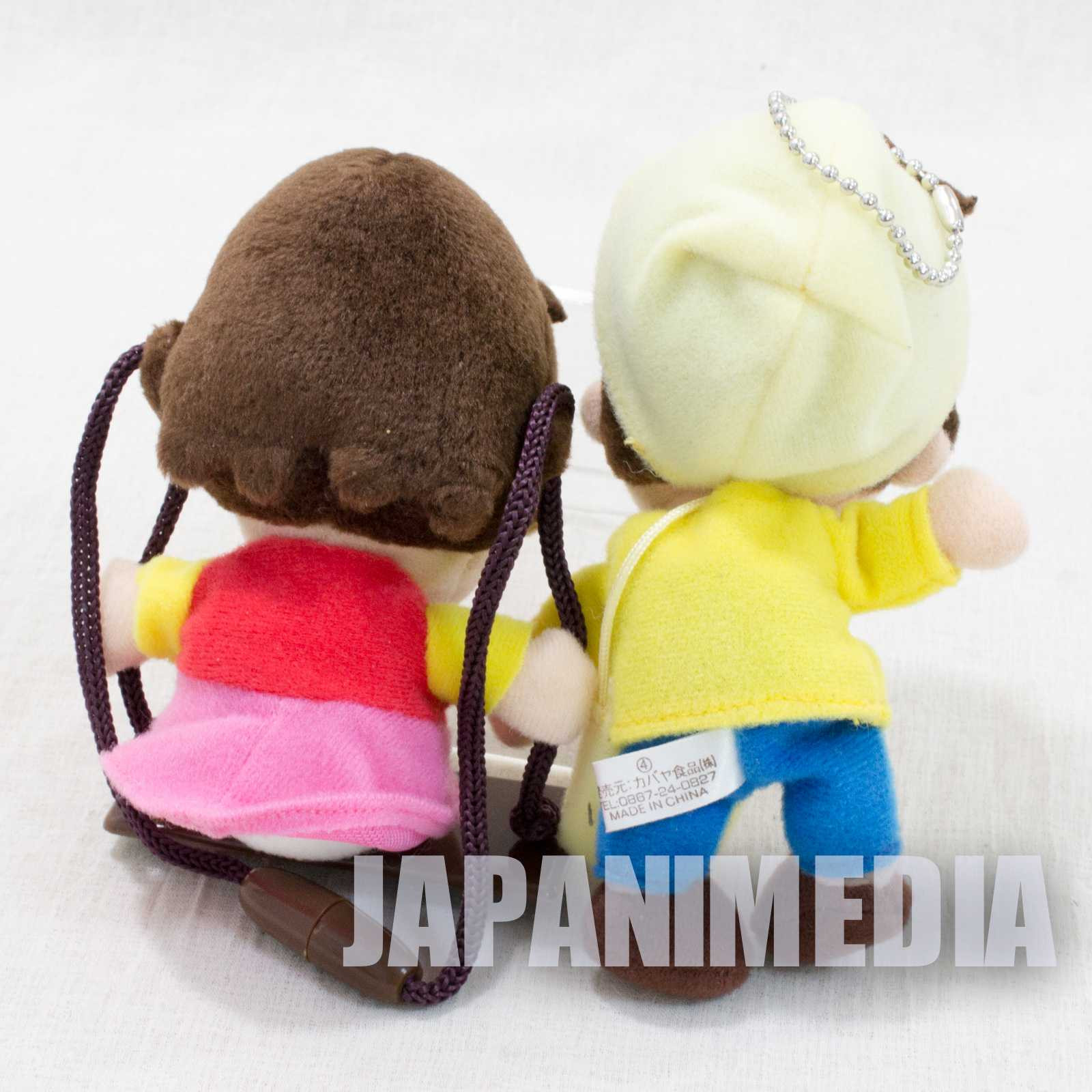 Heidi Girl of the Alps Heidi on Swing + Peter Mini Plush Doll Set JAPAN Japanimedia Store 5