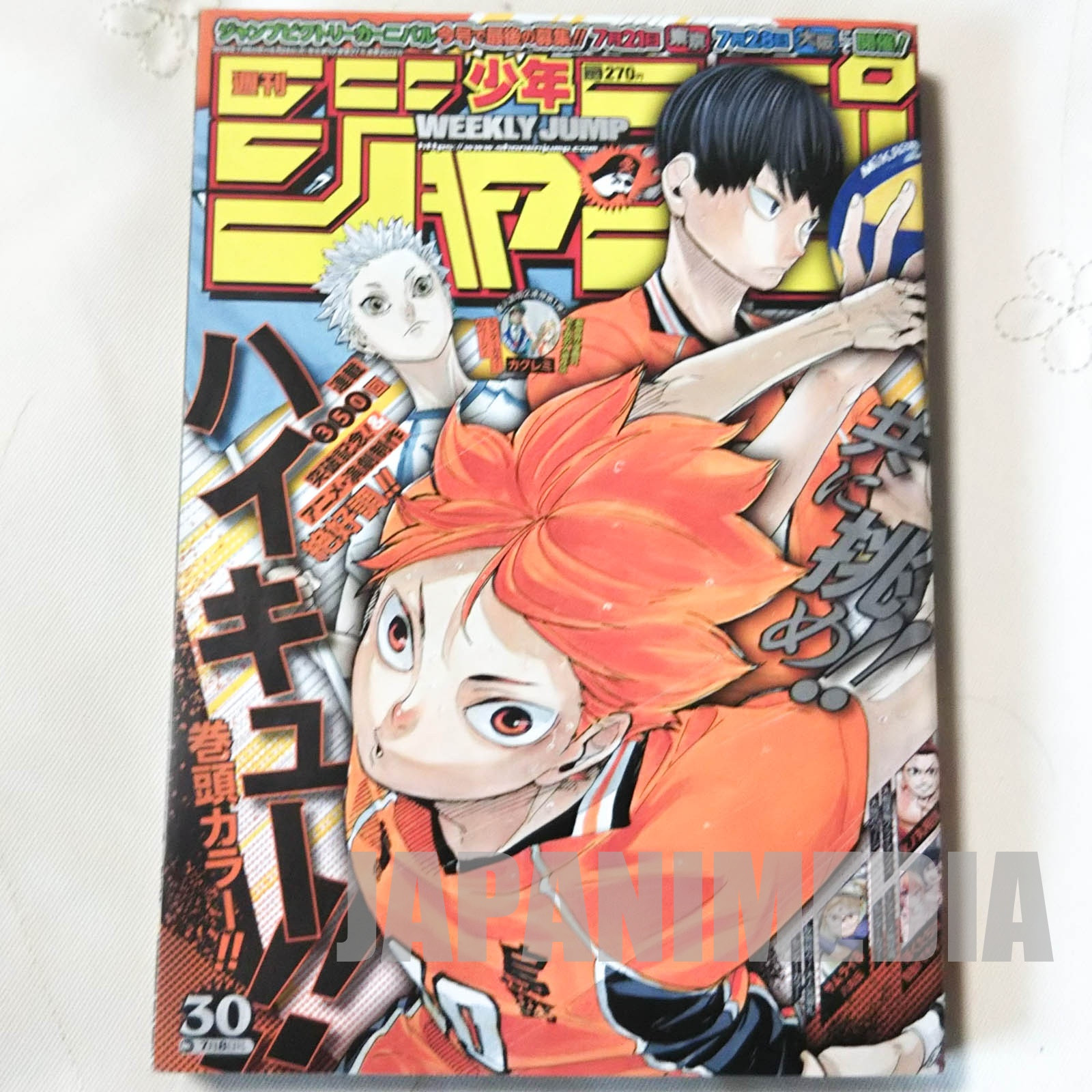 Weekly Shonen JUMP Vol.30 2019 Haikyu!! / Japanese Magazine JAPAN MANGA