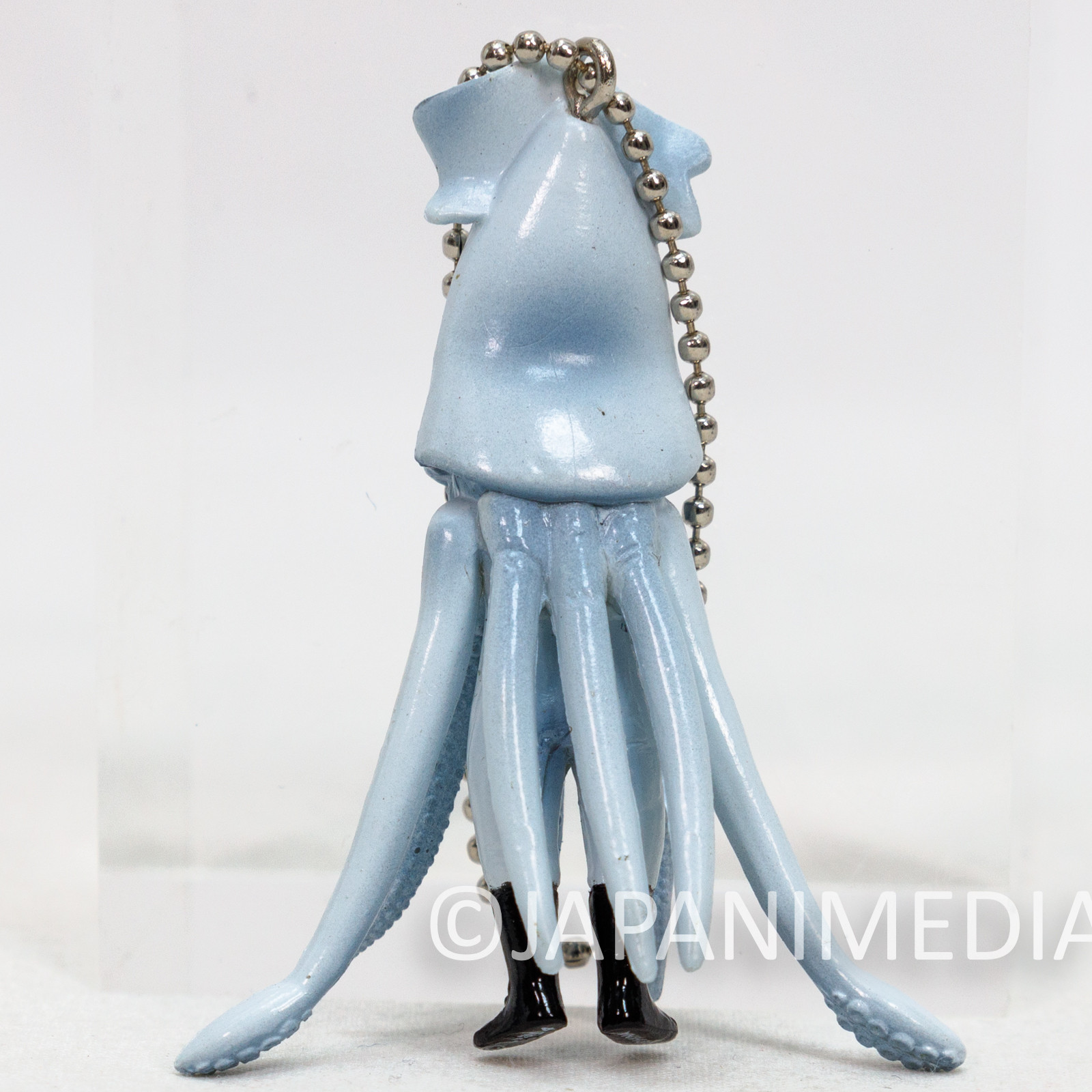 RARE Ika Calamari Wrestler Movie Figure Keychain 2004 Yujin Japanimedia 4