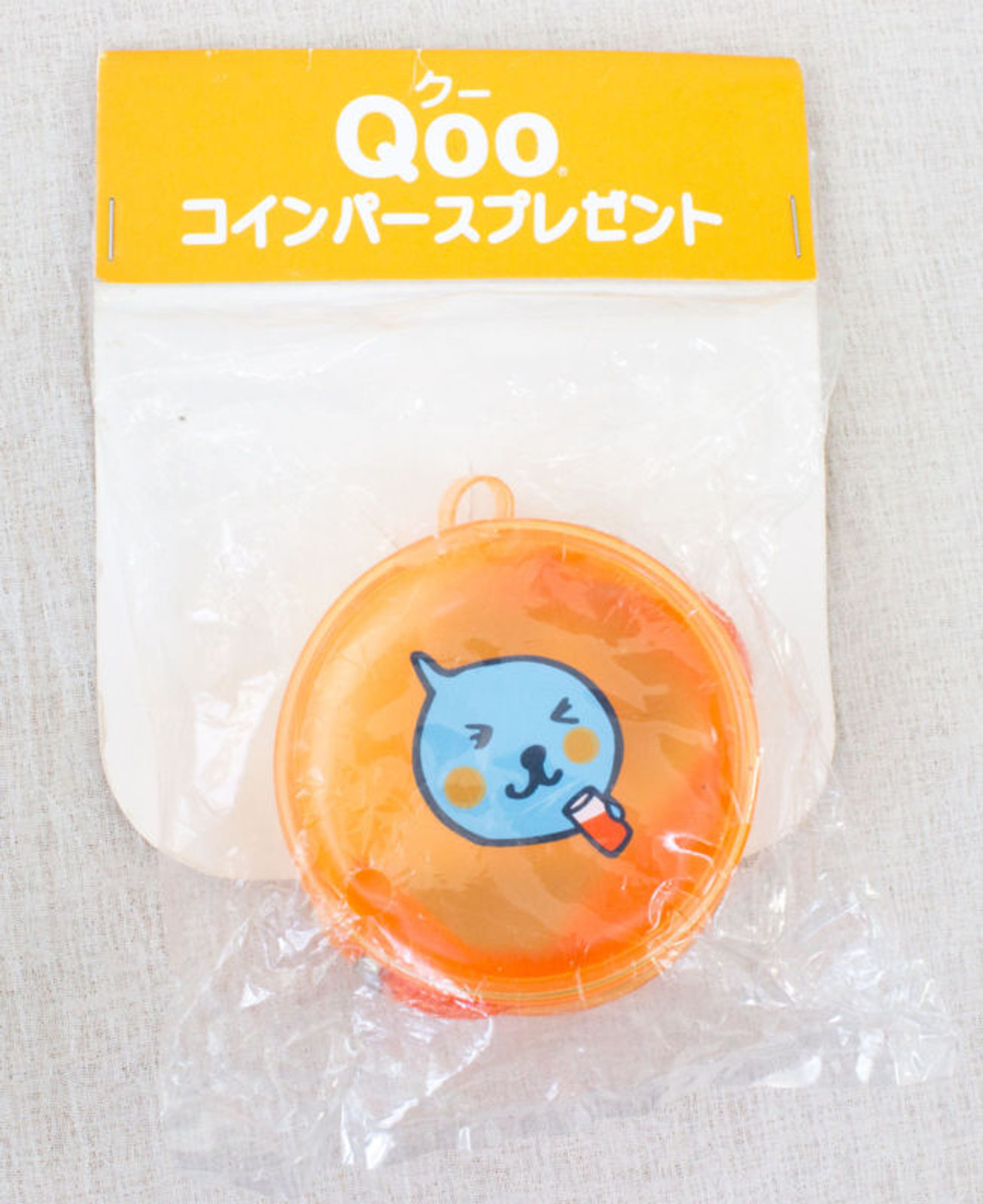 QOO Coin Purse Mini Case Ball Chain Coca-Cola Japan Limited