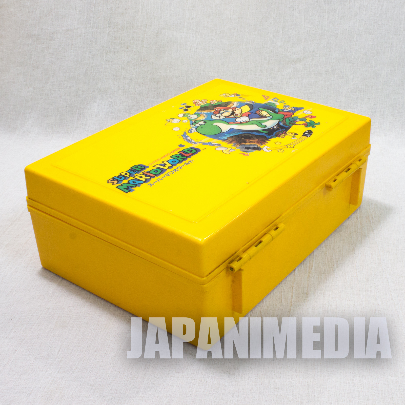 Retro RARE! Super Mario Bros. World Plastic Case JAPAN GAME NINTNEDO SNES