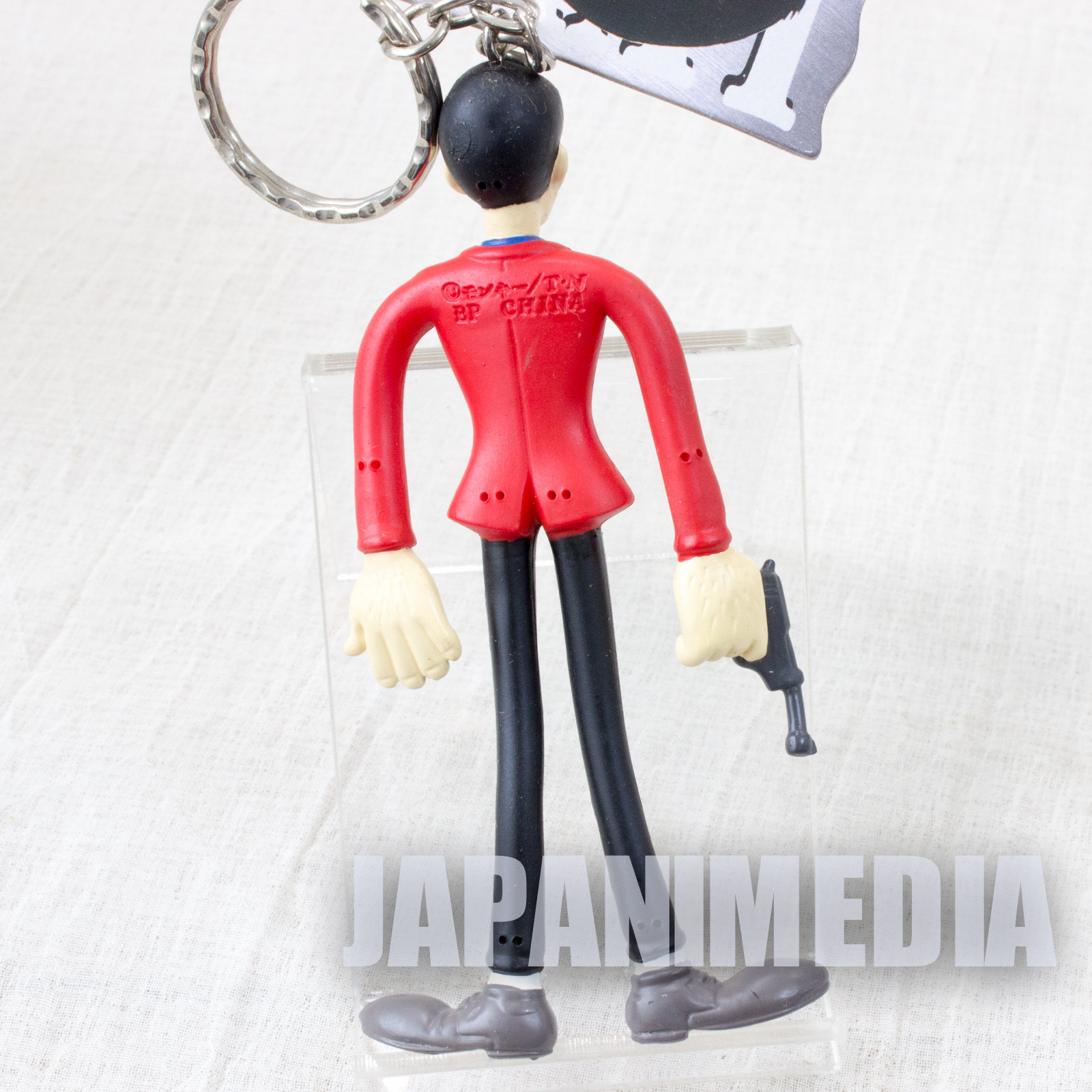 Lupin the Third (3rd) Lupin Bendable Figure Keychain JAPAN ANIME