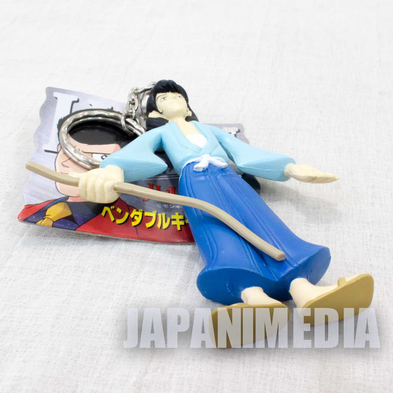 Lupin the Third (3rd) Goemon Bendable Figure Keychain JAPAN Japanimedia Store 4