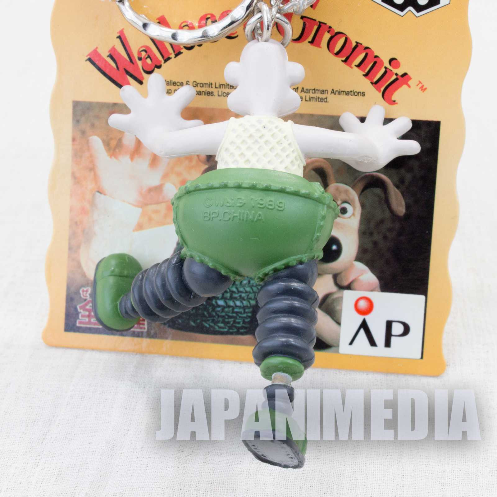 Wallace & Gromit WALLACE Figure Key Chain Banpresto JAPAN Ardman ANIME Japanimedia Store