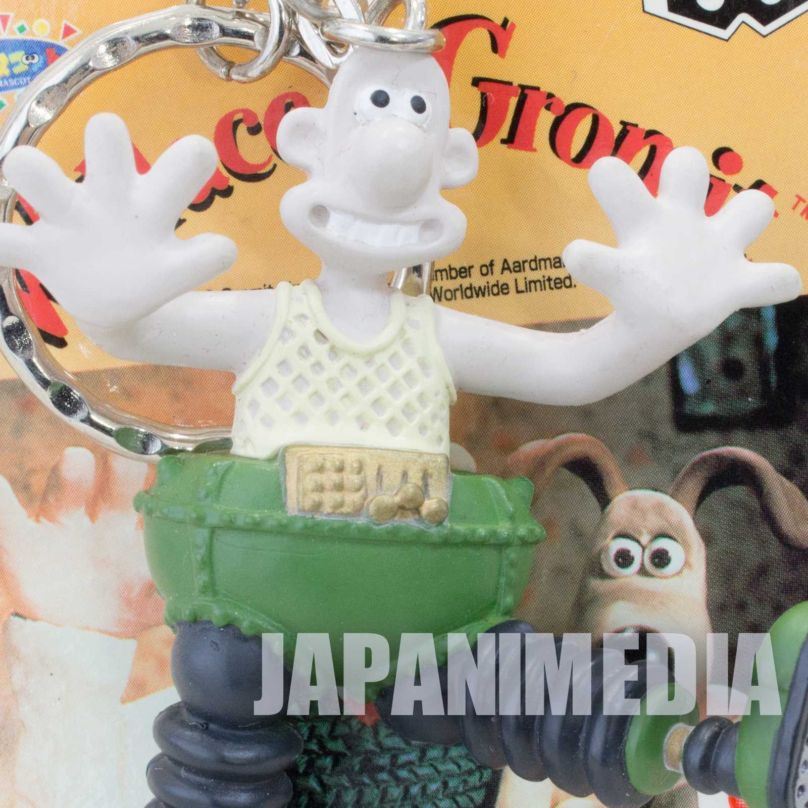 Wallace & Gromit WALLACE Figure Key Chain Banpresto JAPAN Ardman ANIME Japanimedia Store