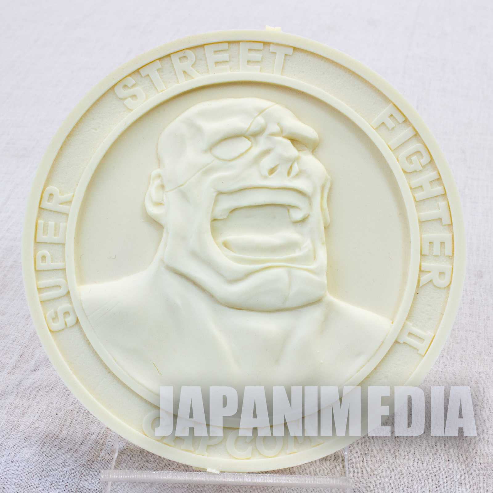 Street Fighter 2 Sagat Medal Type Resin Cast Model kit Volks Capcom FIGURE Japanimedia Store